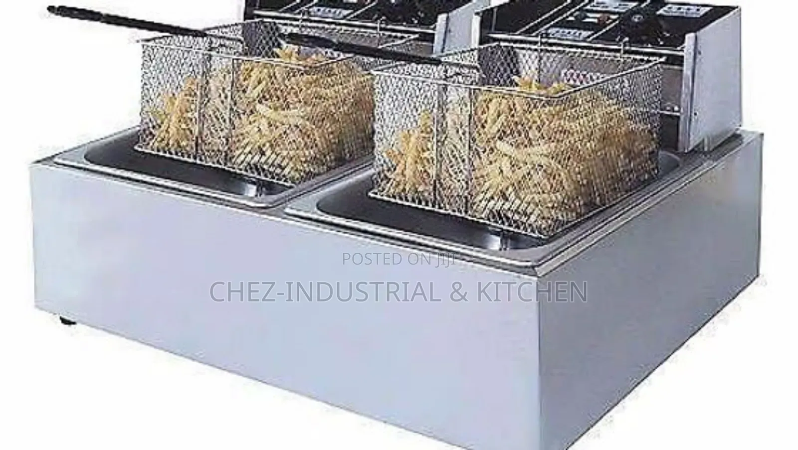 Electric Deep Fryer Double Basket