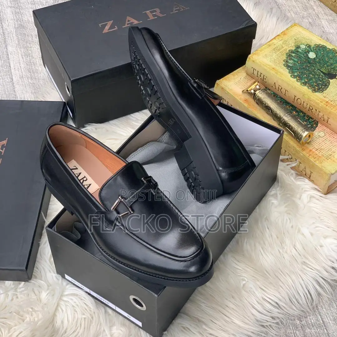 Original Zara Leather Brogue Shoes