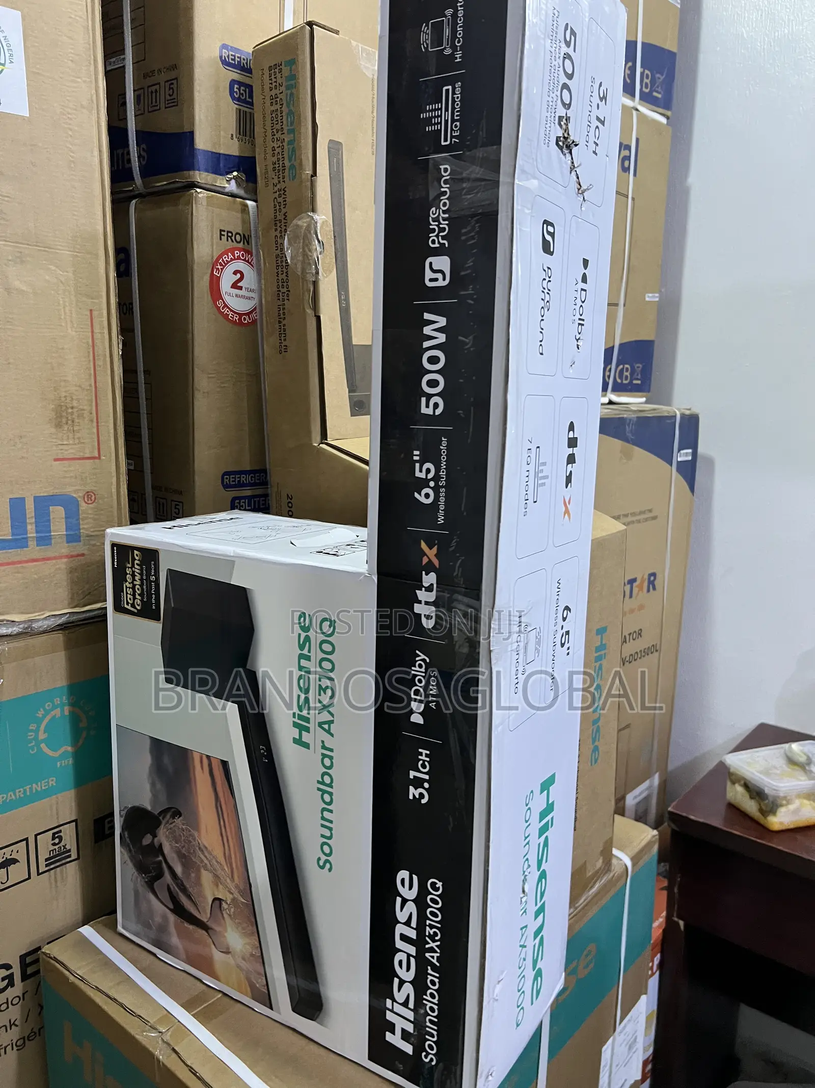 Hisense Hisaud3100q-Ax 500w Entertainment Sound Bar
