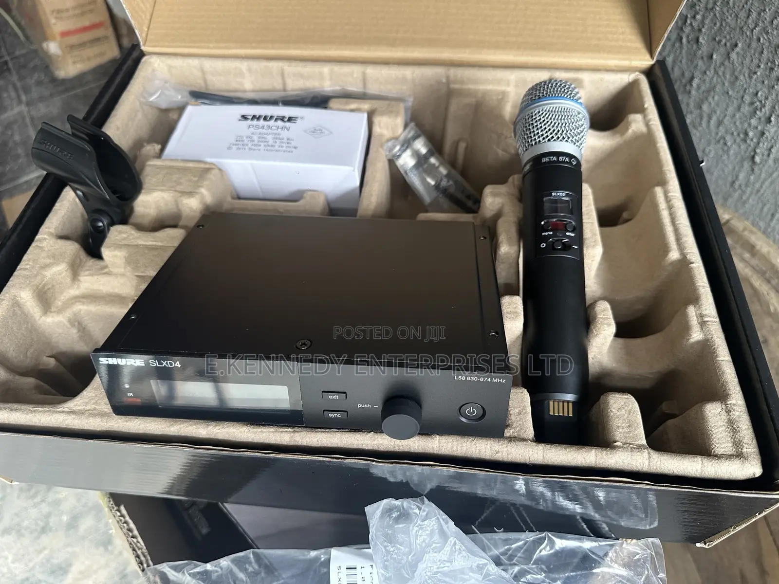 Digital Shure Slxd4/87a Wireless Microphone System