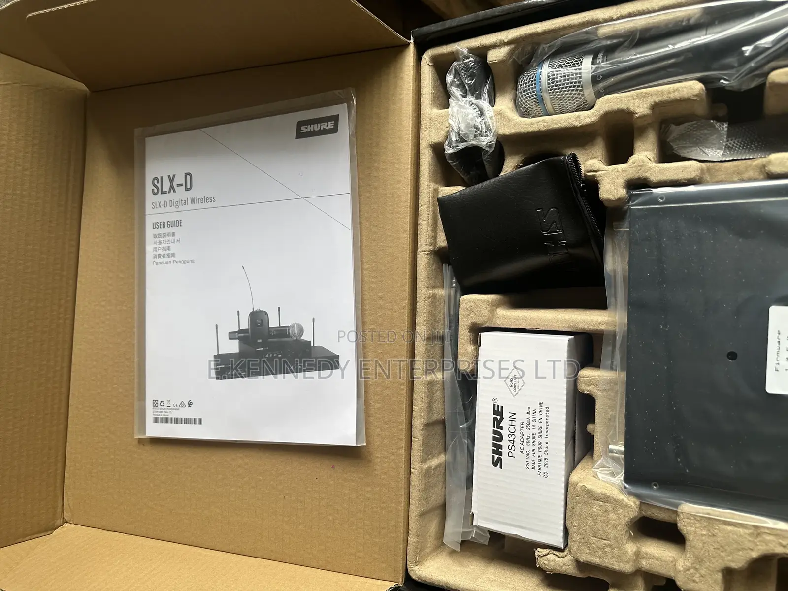 Digital Shure Slxd4/87a Wireless Microphone System