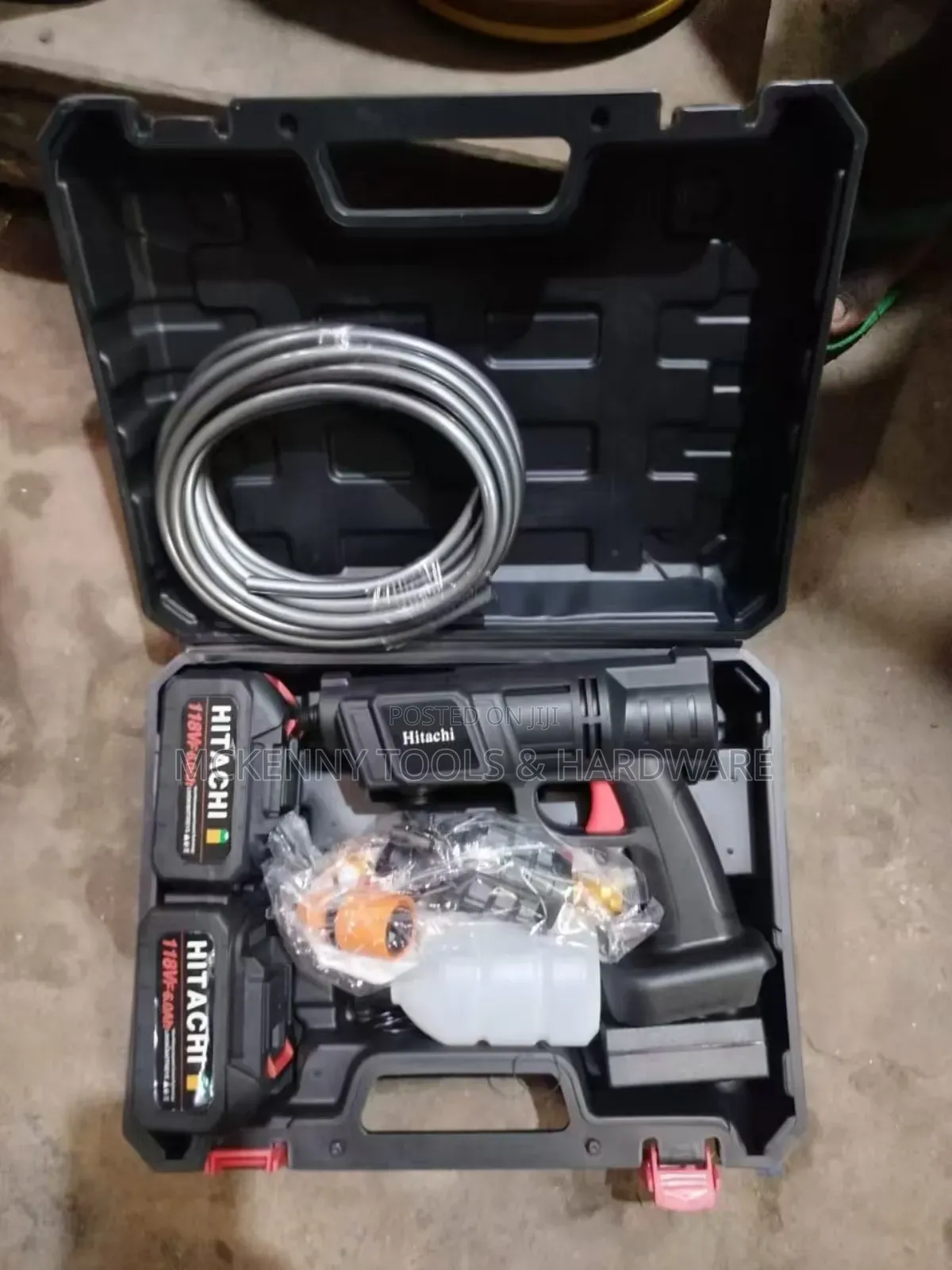 Hitachi Cordless Portable Pressure Washer, 118v