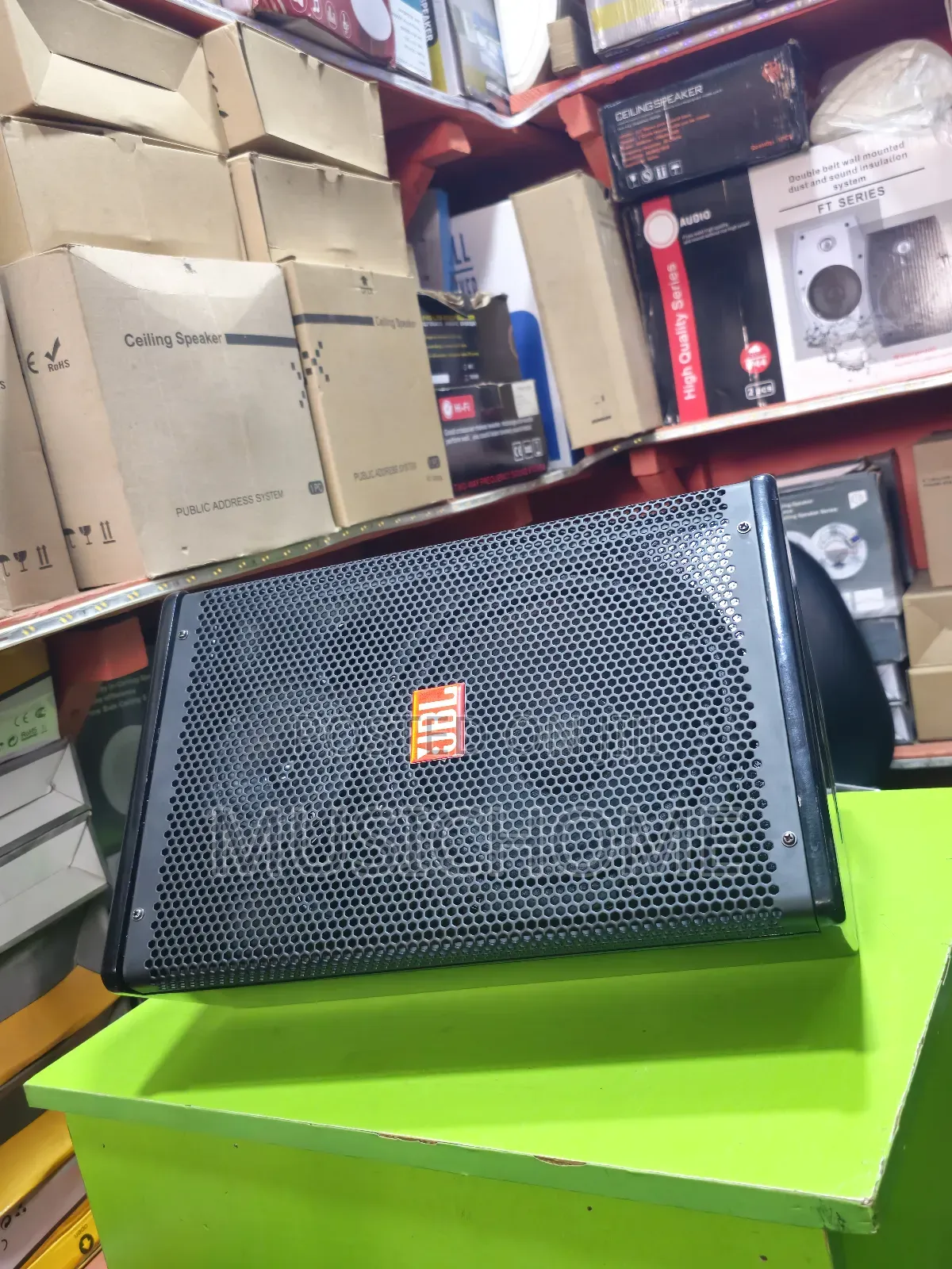 Pair Of Jbl 8 Inches Speaker Table/Wall Mount Speaker