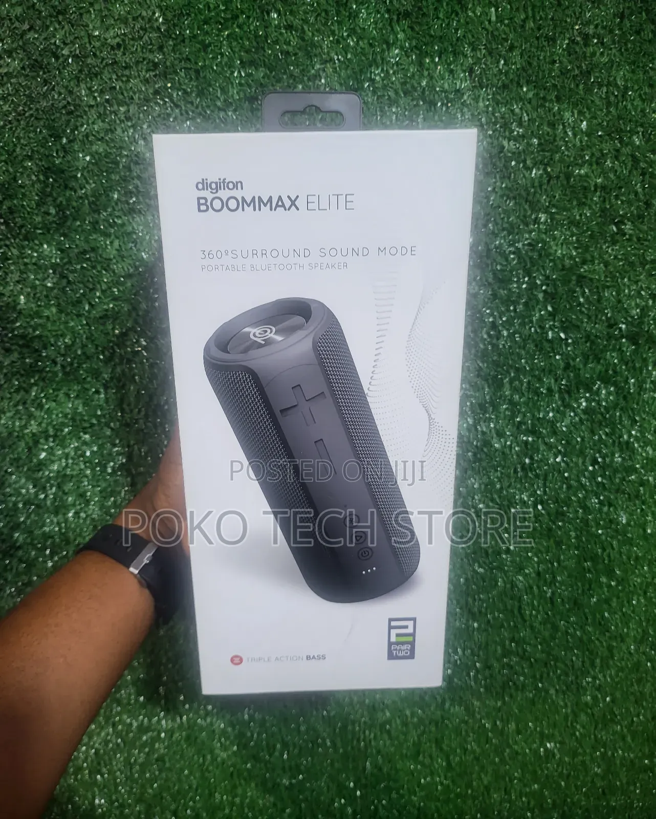 Digifon Dig-bme-portable Bluetooth Boom Max Elite 30w Speaker-black