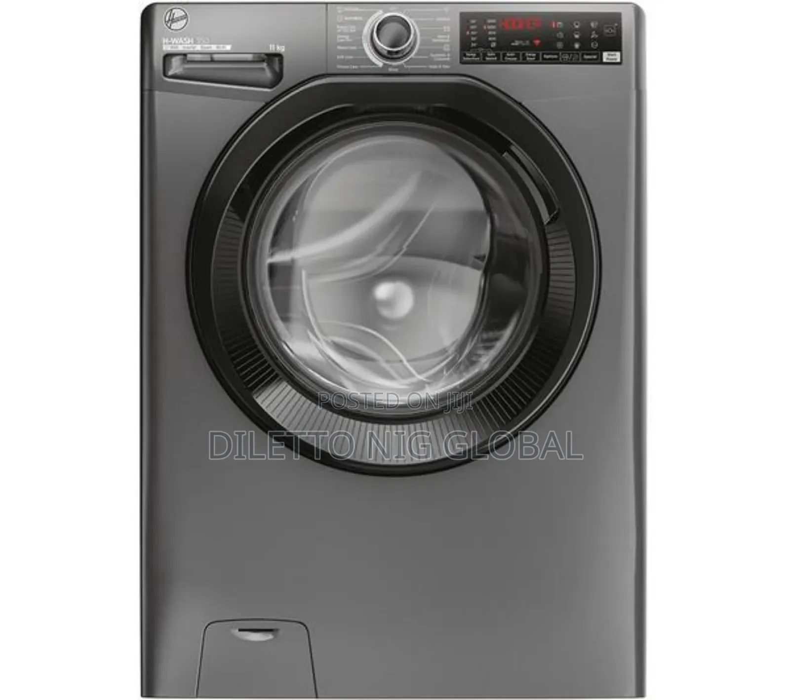 Hoover 12kg Washing Machine - Wifi-Enabled, Graphite
