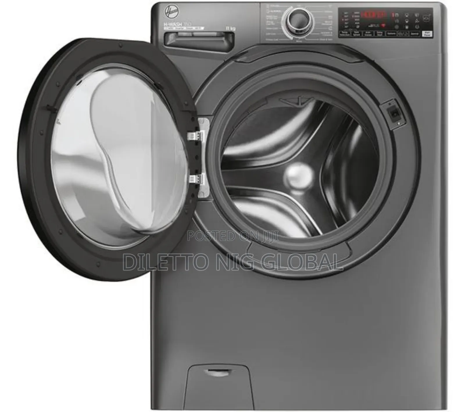 Hoover 12kg Washing Machine - Wifi-Enabled, Graphite