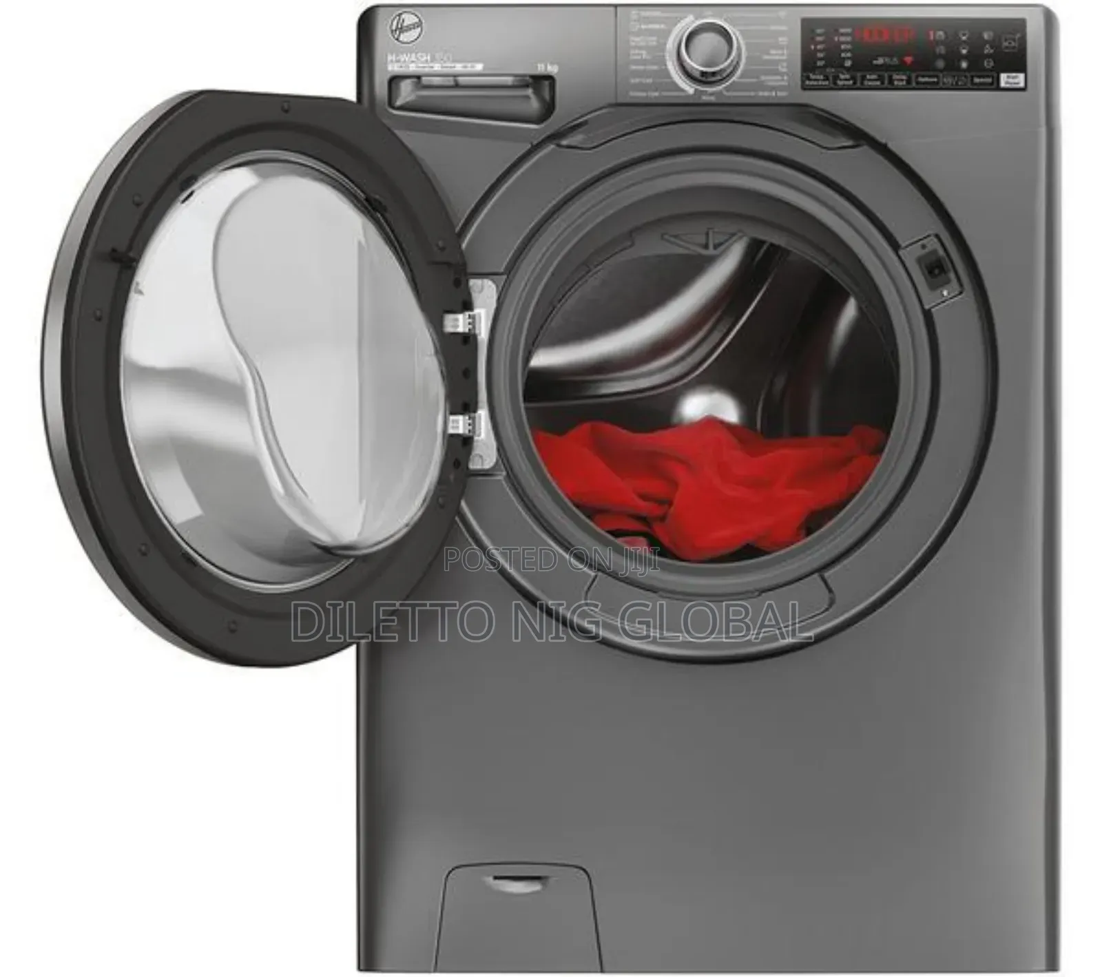 Hoover 12kg Washing Machine - Wifi-Enabled, Graphite