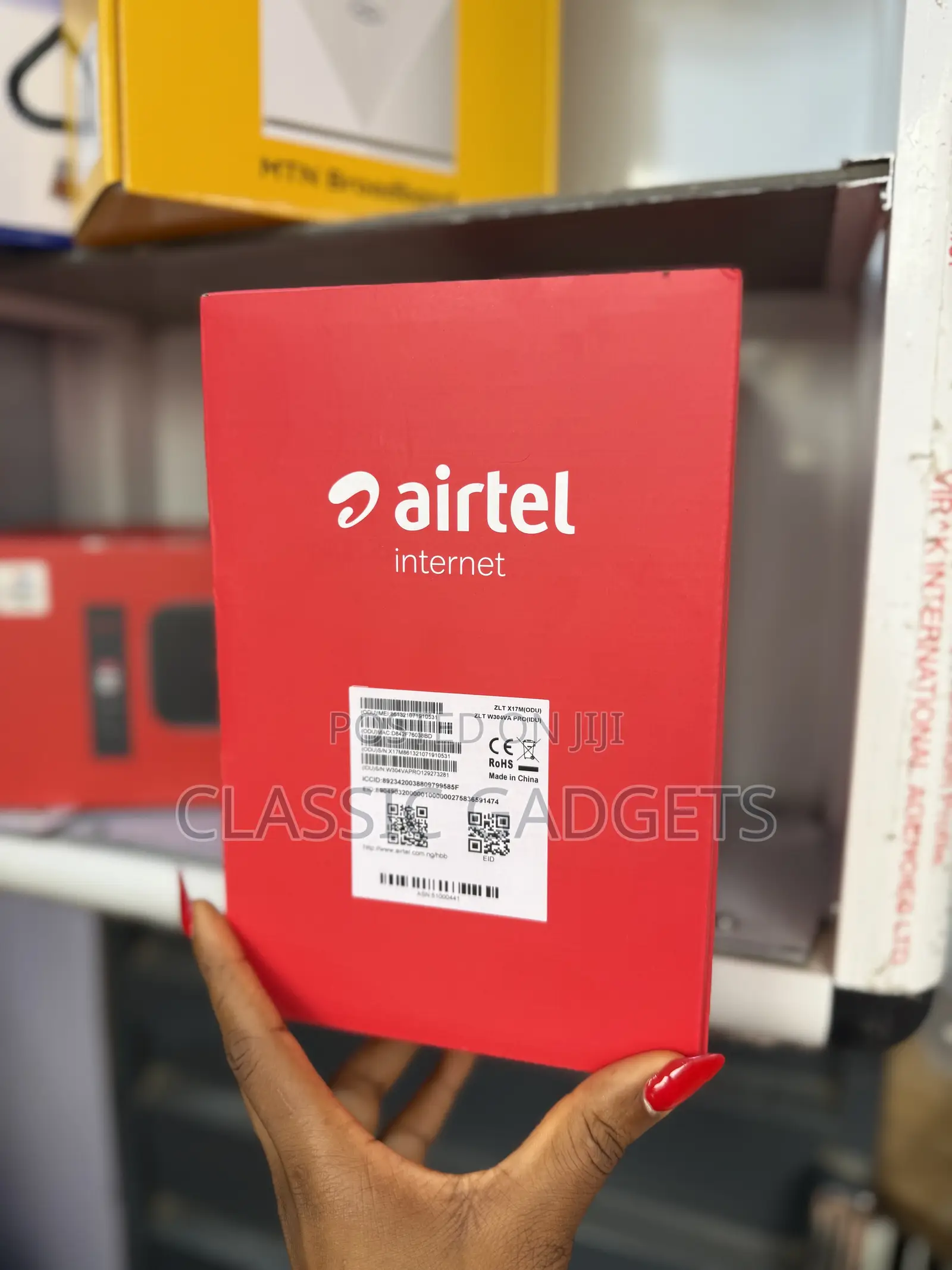 Airtel 5g Smart Connect Outdoor Unit Router