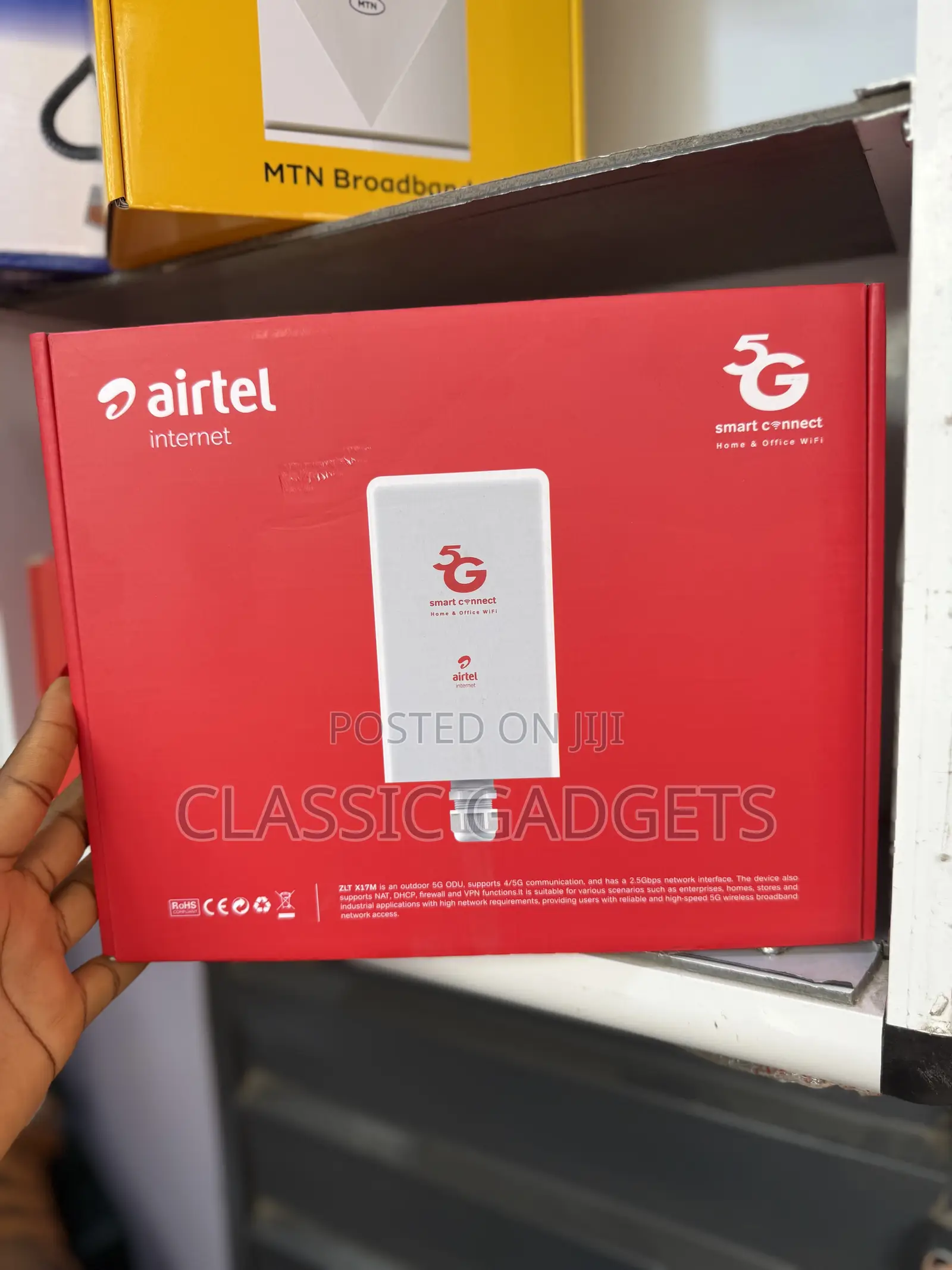 Airtel 5g Smart Connect Outdoor Unit Router