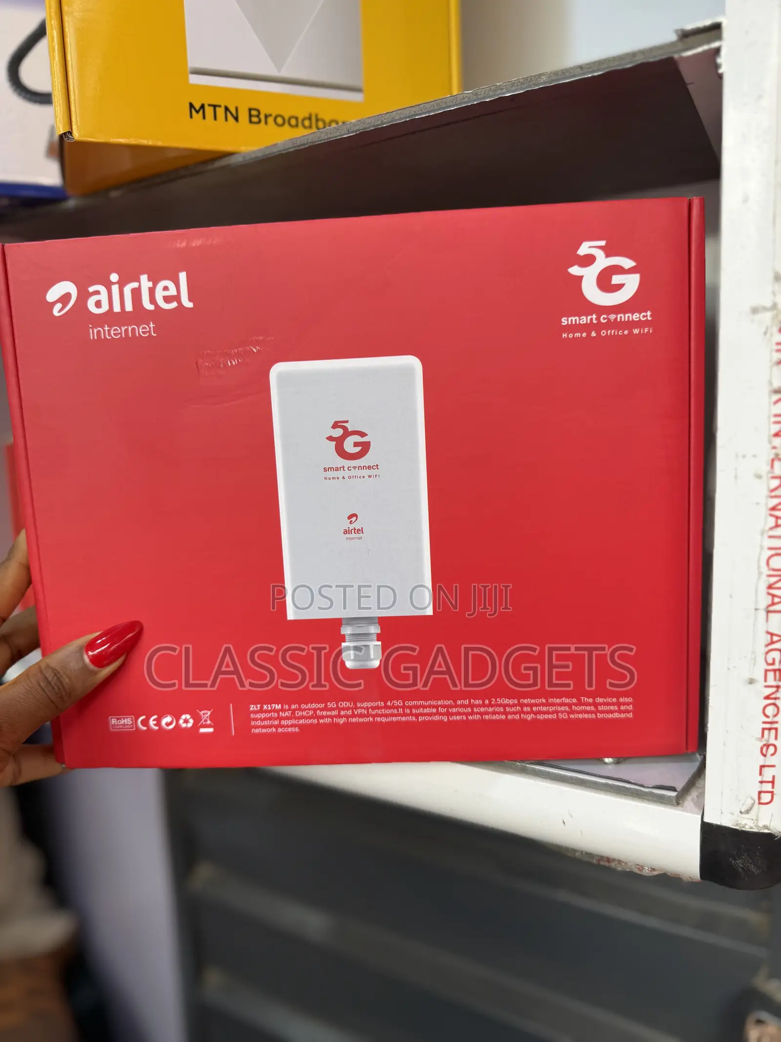 Airtel 5g Smart Connect Outdoor Unit Router