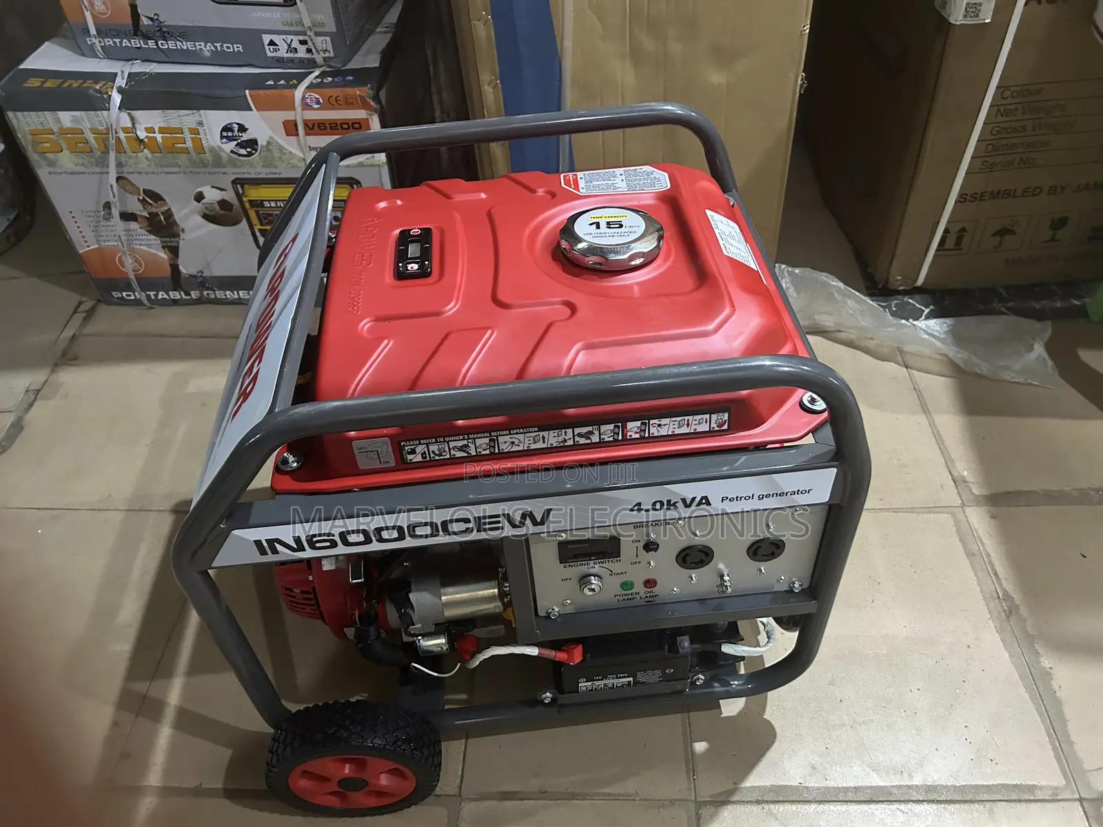 Brand New Full Copper Engine Ipower Generator With Warranty 2years
