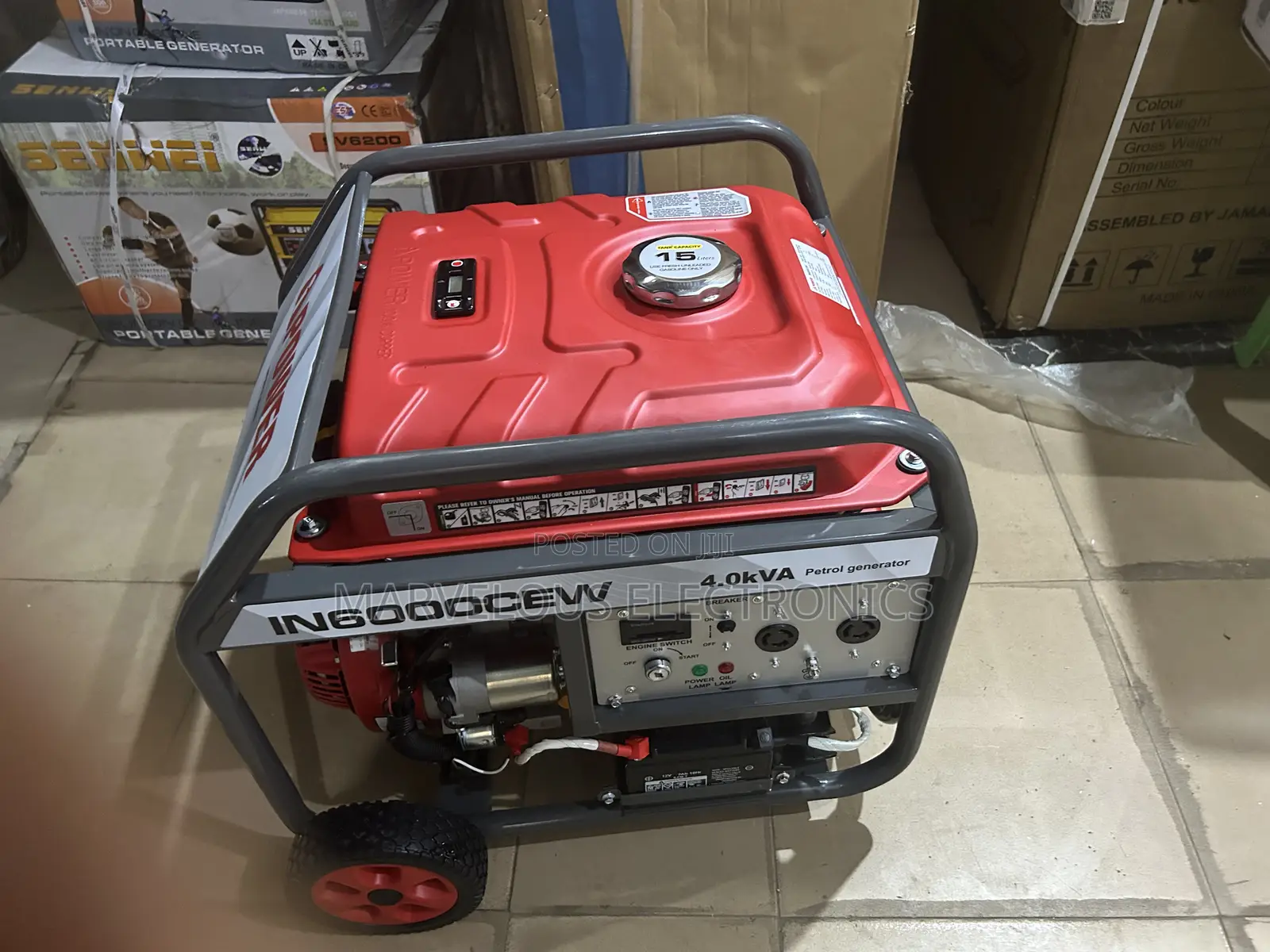Brand New Full Copper Engine Ipower Generator With Warranty 2years