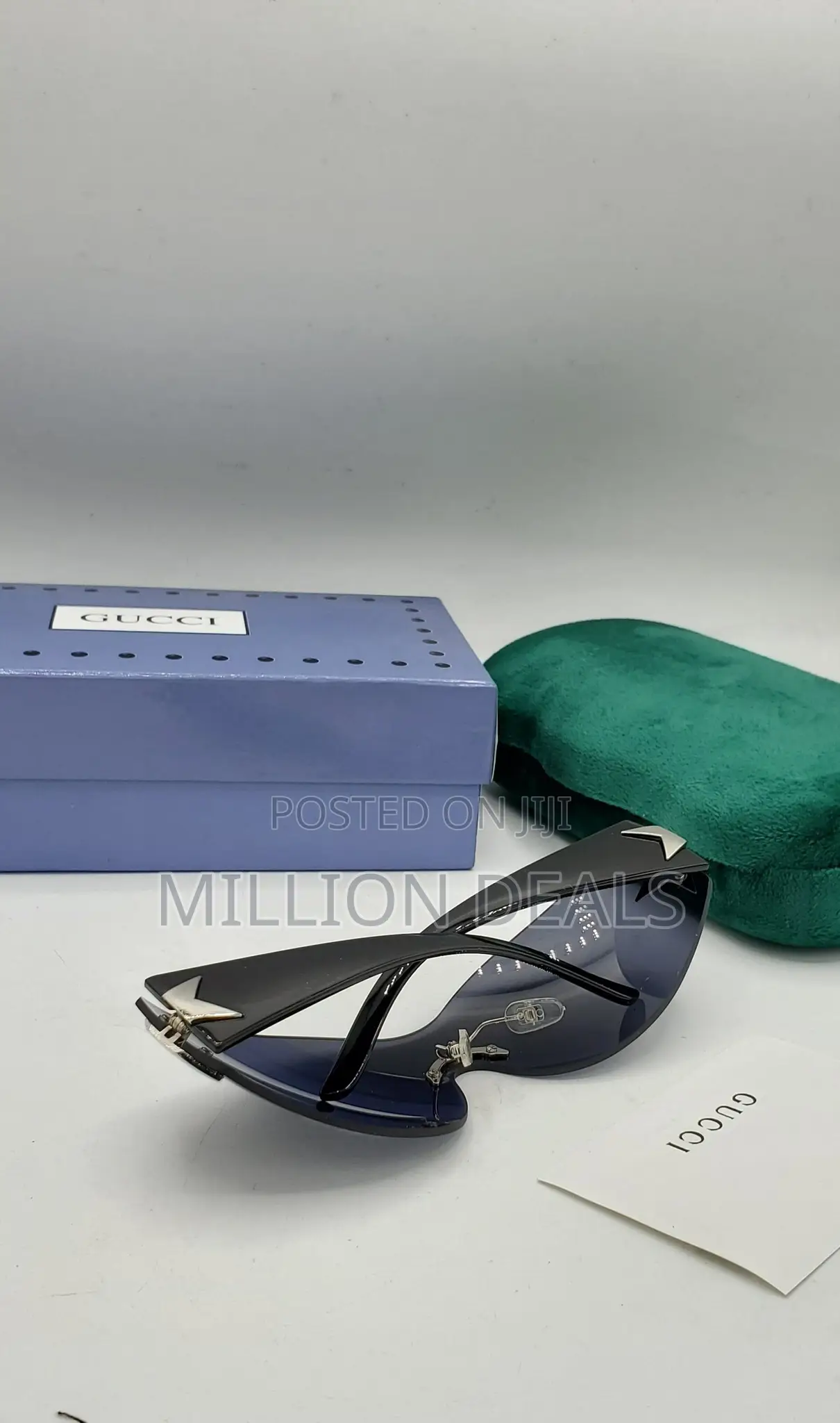 Wrap Up Ski Stylish Men's Gucci Sunglasses