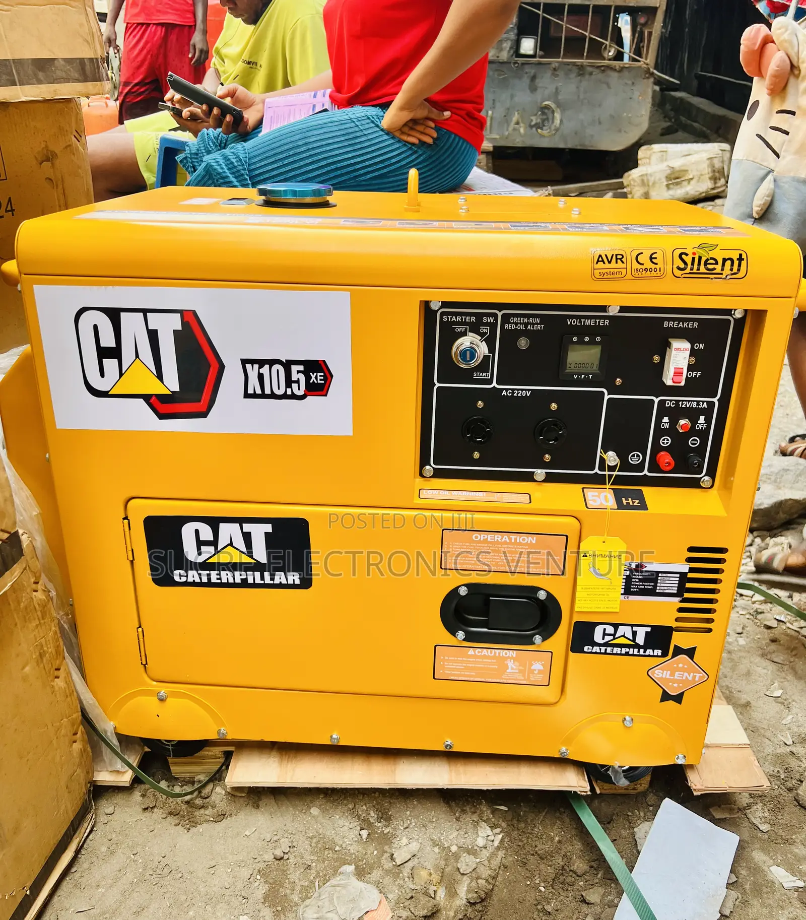 Original Cat X10.5 Series Generator Set {Us Standard 100% Copper Coil}
