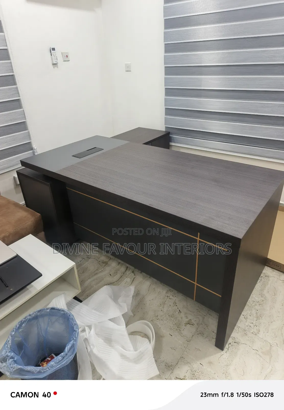 Executive Office Table With Extension - 1.8m
