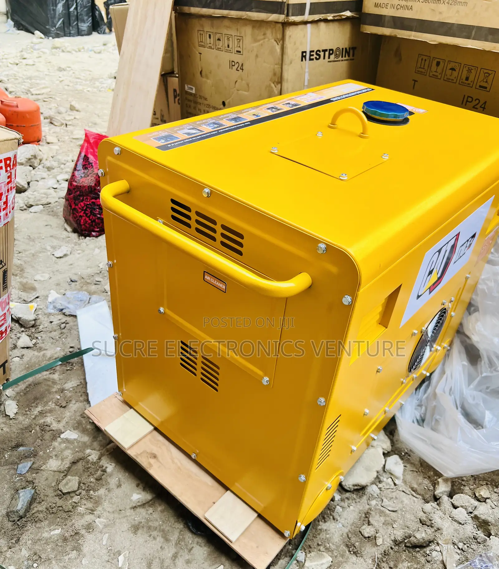 Get Your Cat 10kva Model X10.5kva Diesel Soundproof Generator Set