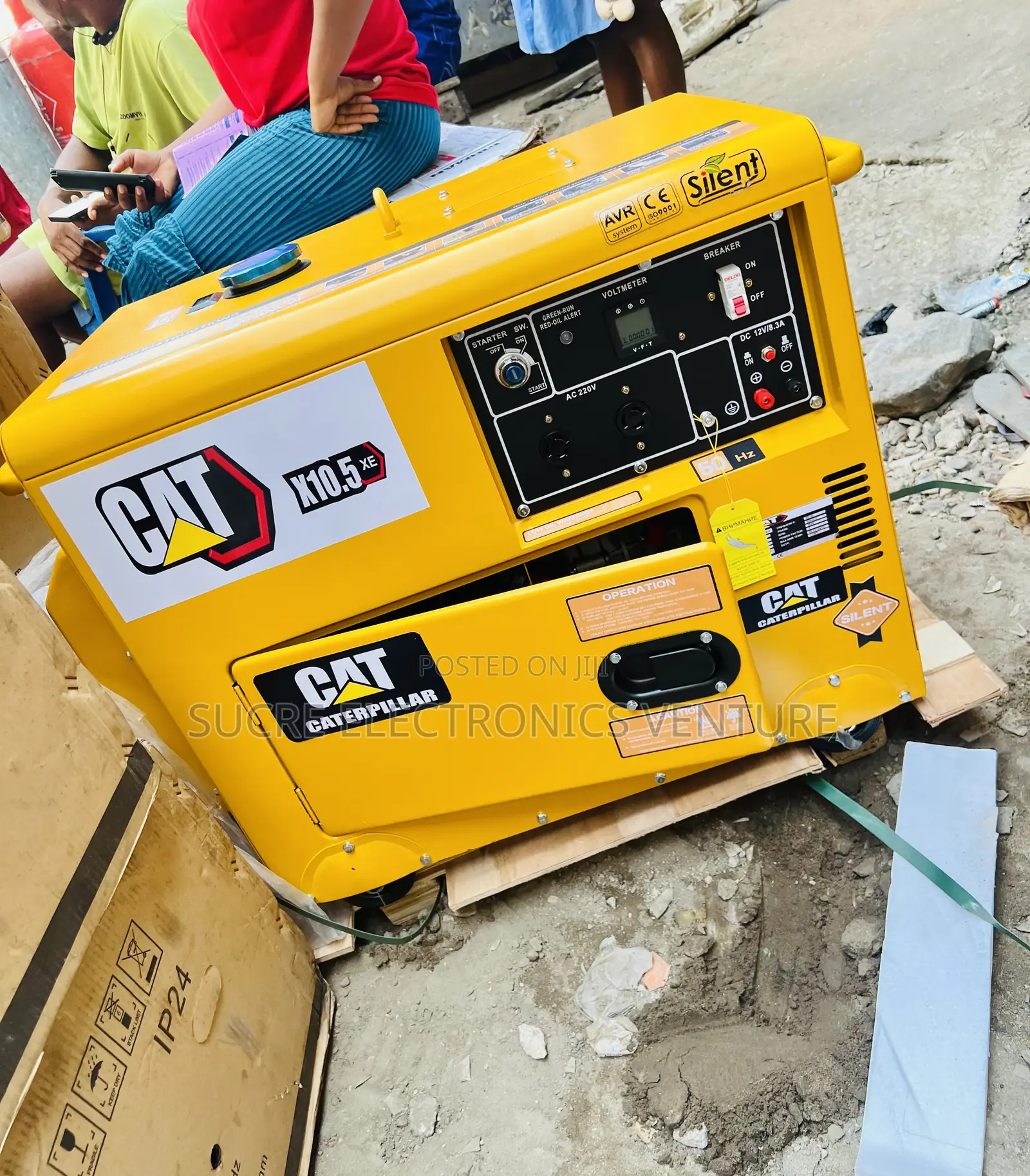 > 10kva Caterpillar Diesel Soundproof Generator <