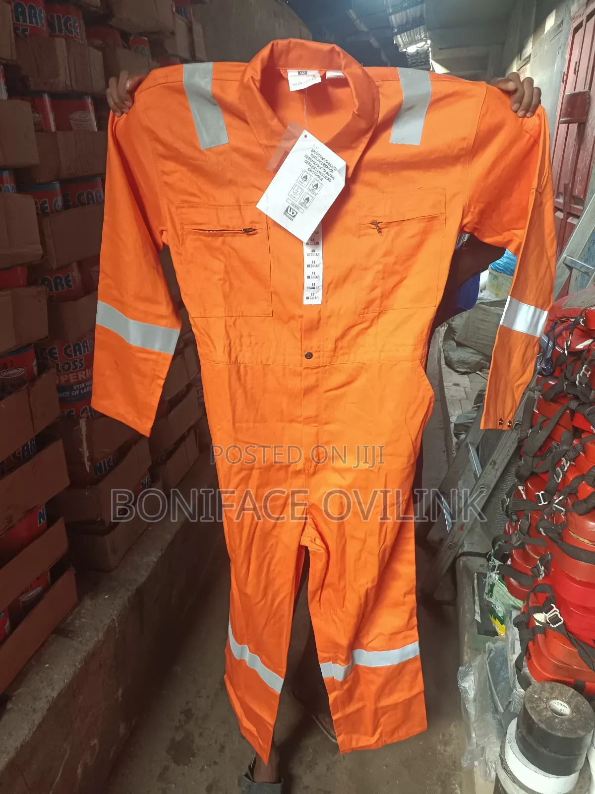 Wenaas Coverall Fire