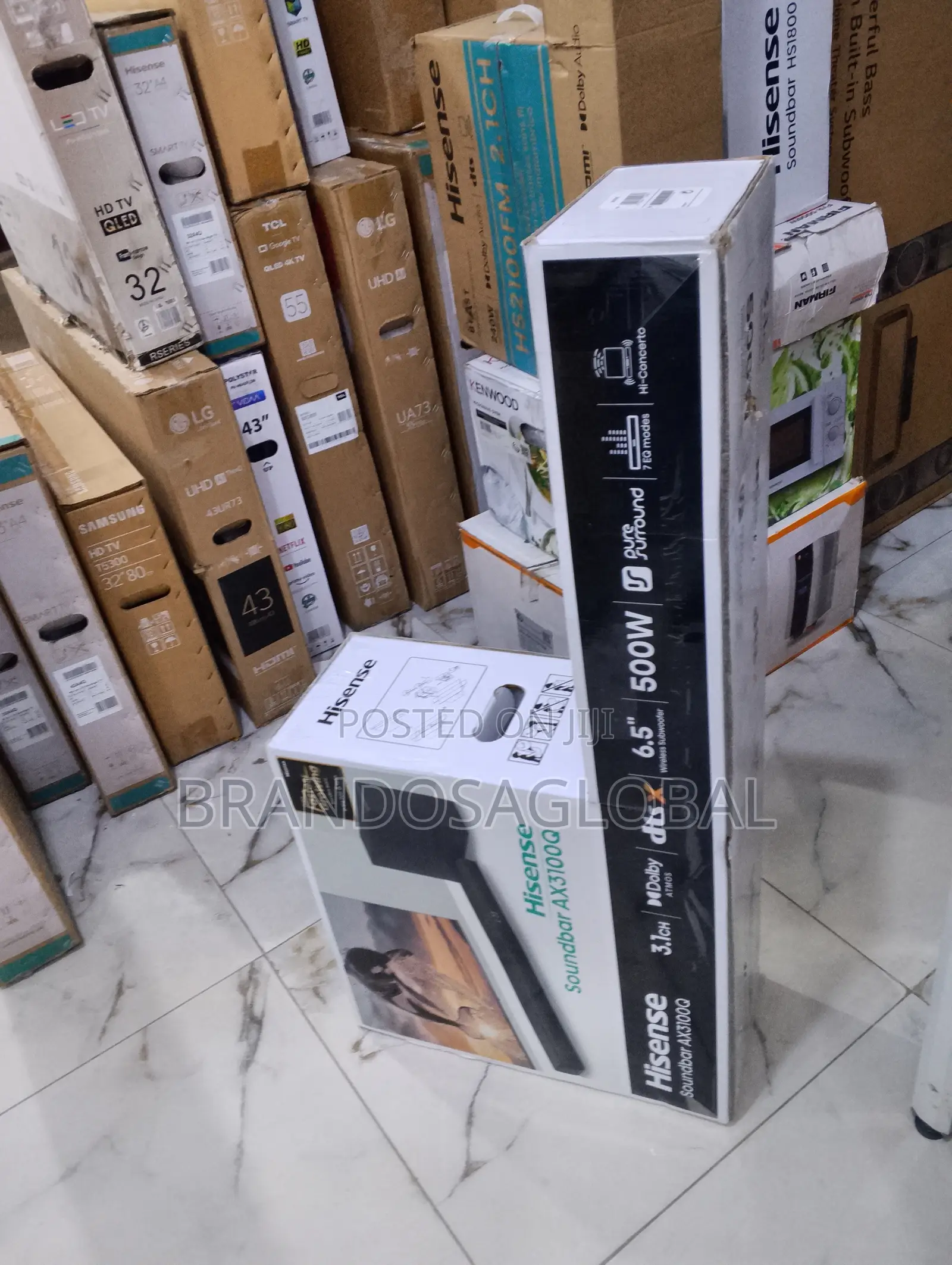 Hisense Hisaud3100q-Ax 500w Sleek Sound Bar