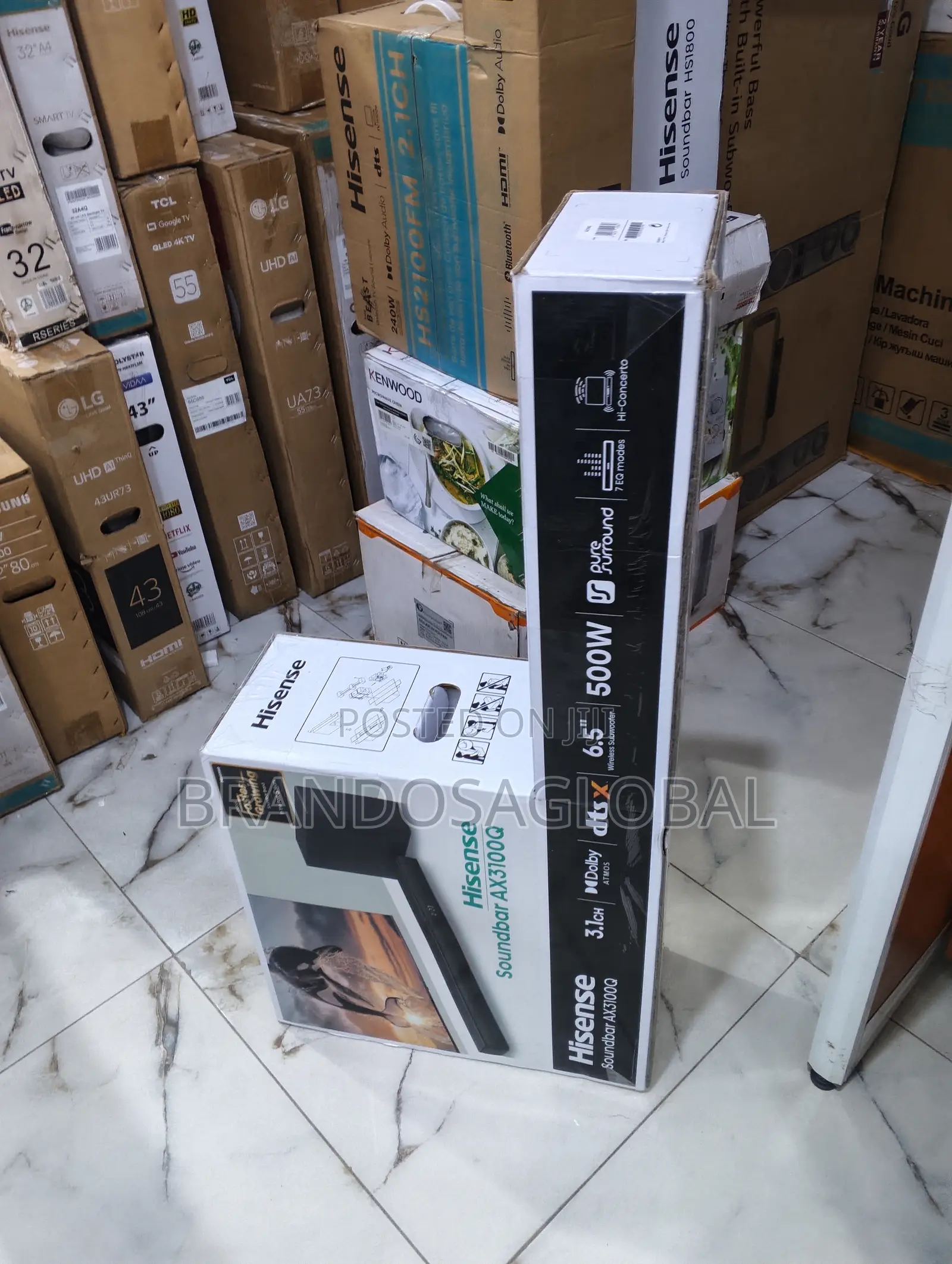 Hisense Hisaud3100q-Ax 500w Upgraded Sound Bar