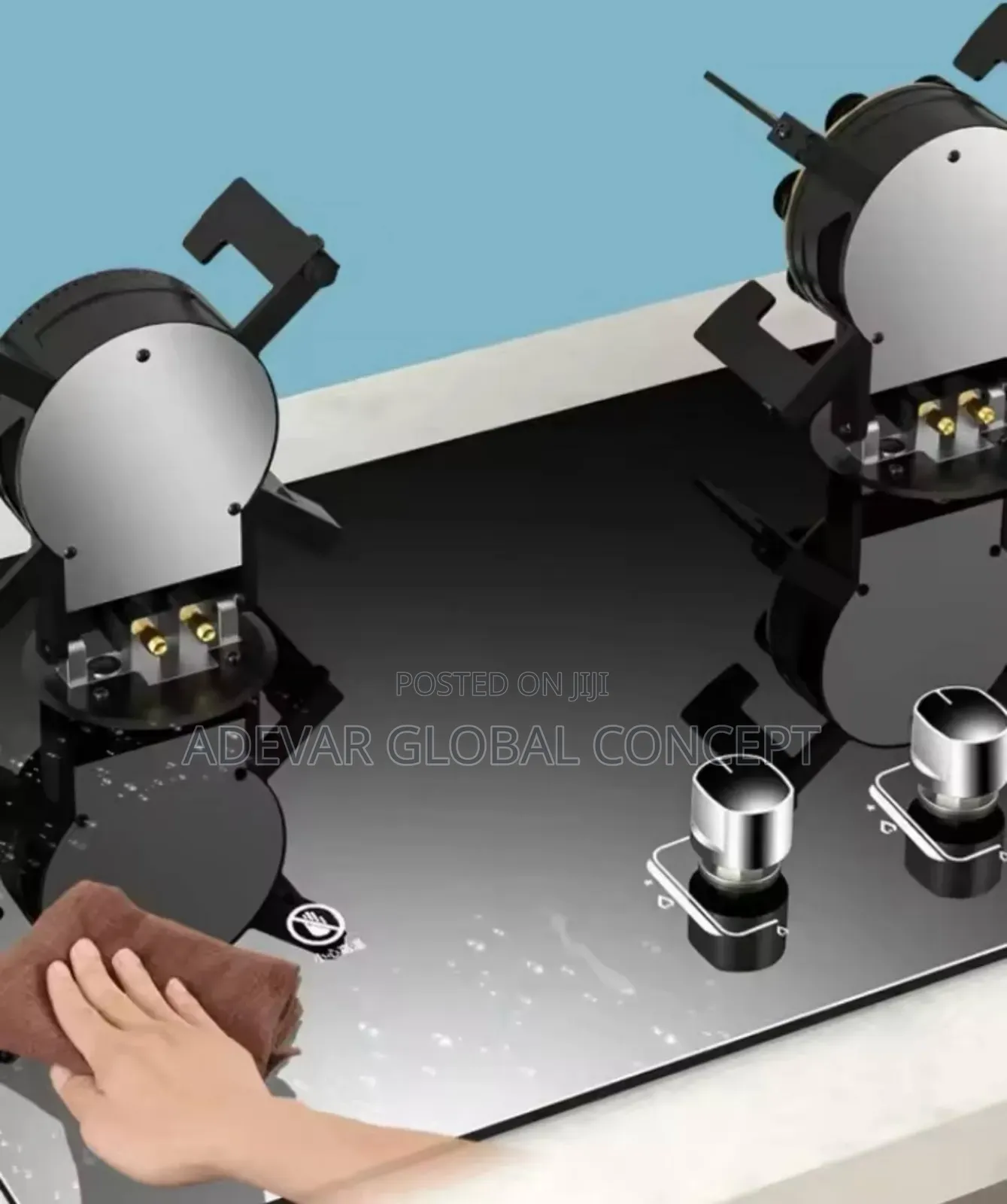 2 Burner Built-in Cook Top Hob
