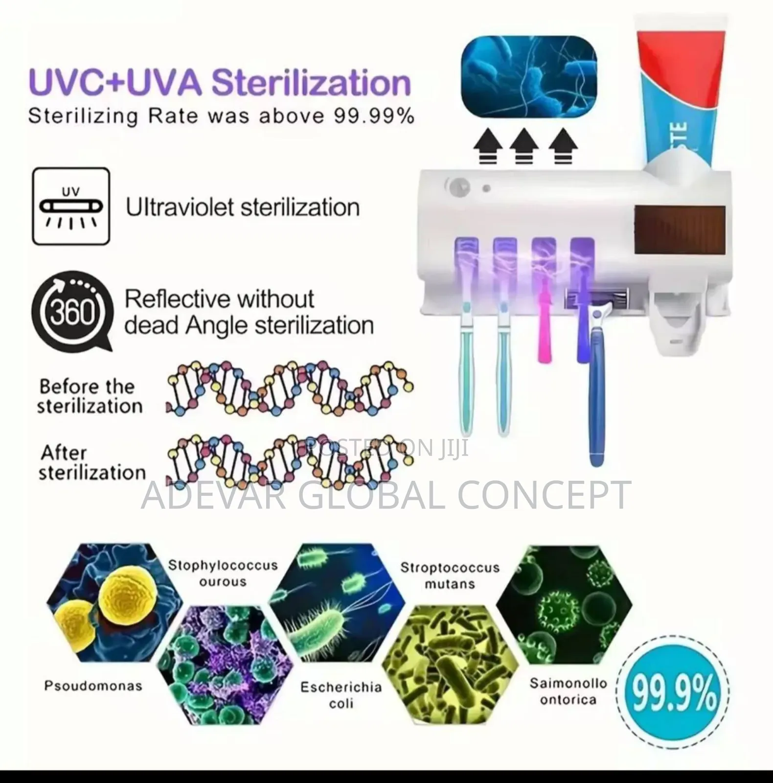 Automatic Toothbrush Sterilizer Uv Toothbrush Holder