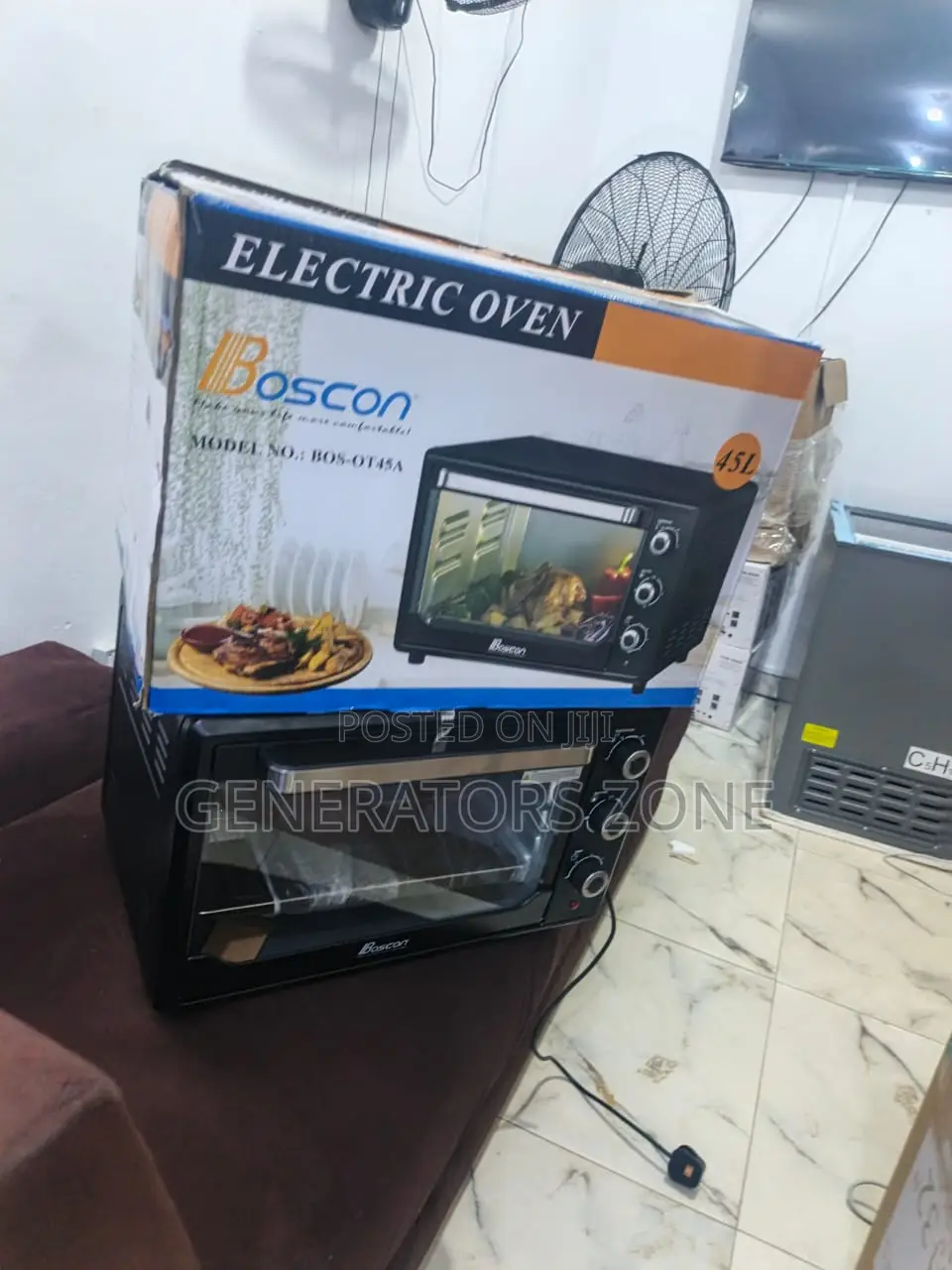 45l Boscon Bos-Ot45a Efficient Electric Oven
