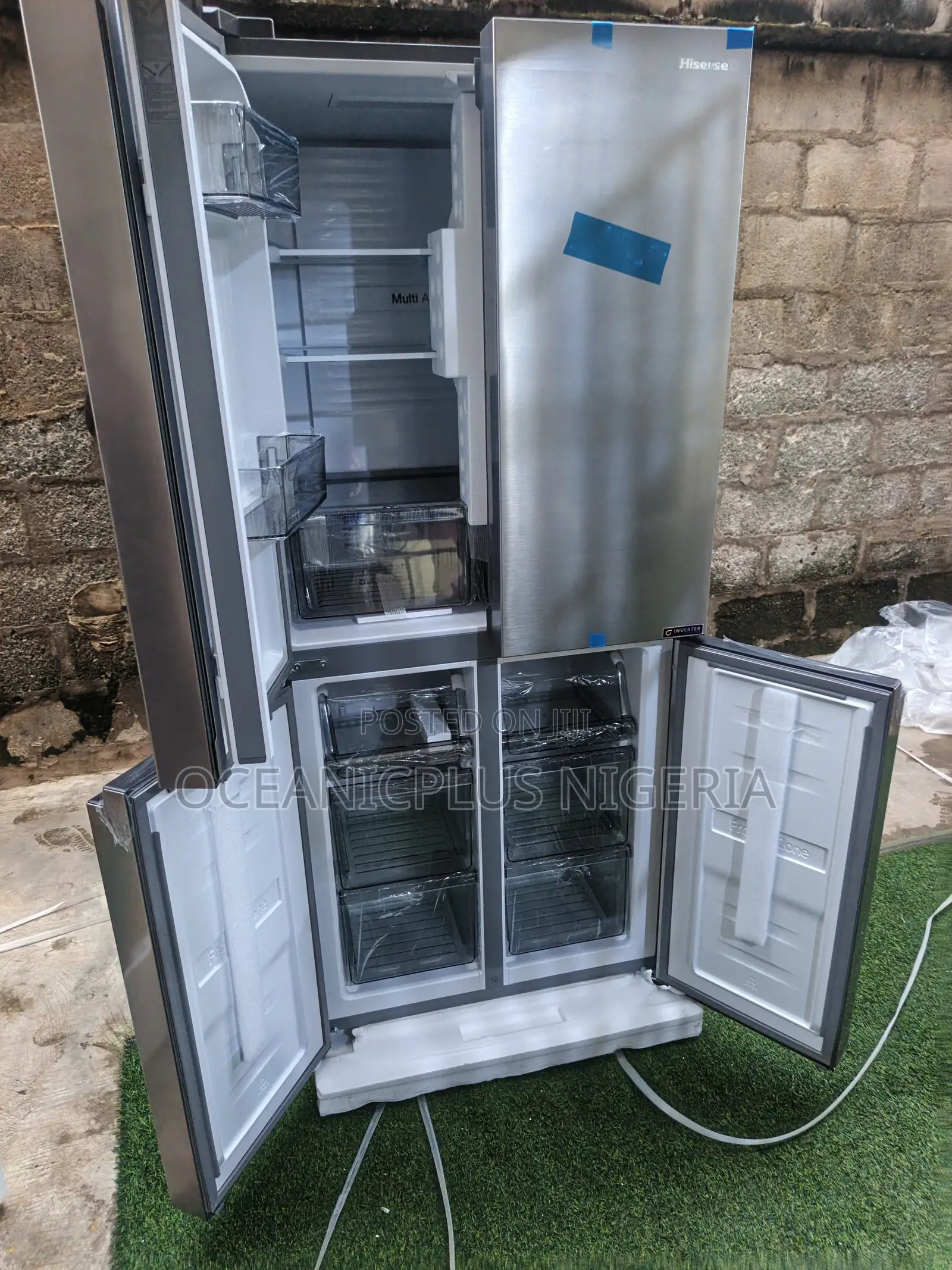 New Hisense 392l > Ref-54ws Refrigerator With 4 Separated Compartments