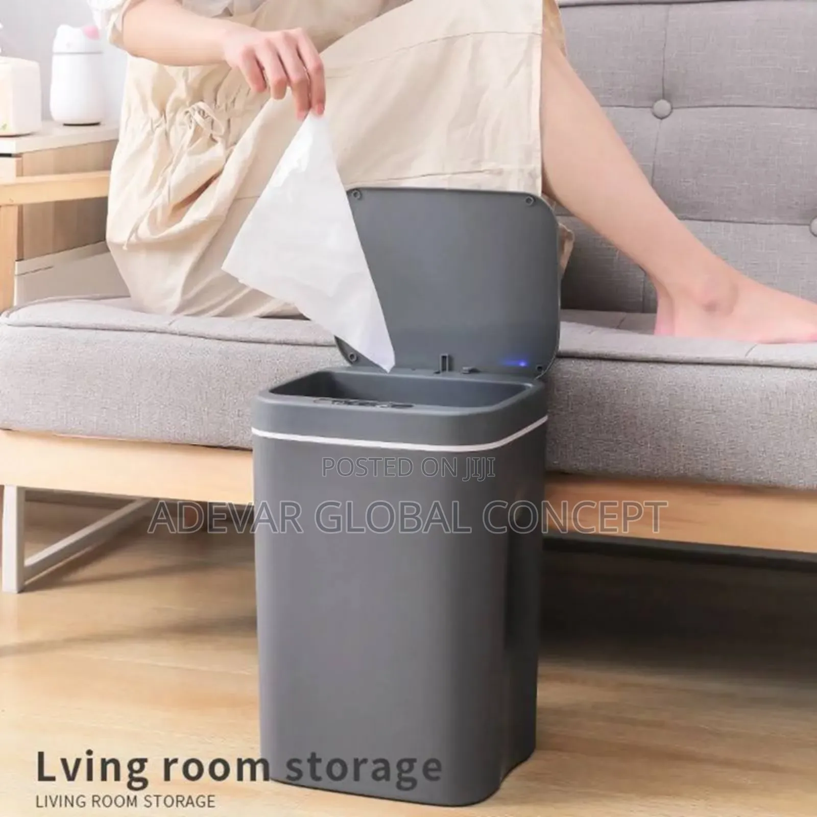 16l Smart Trash Can Automatic Sensor Dustbin Electric Waste Bin