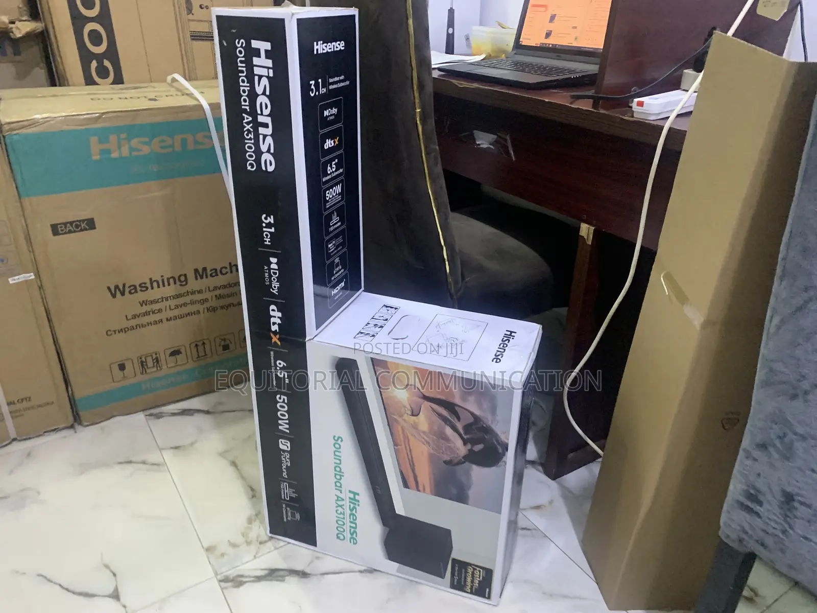 Hisense 500w Bluetooth Soundbar With Usb Hdmi