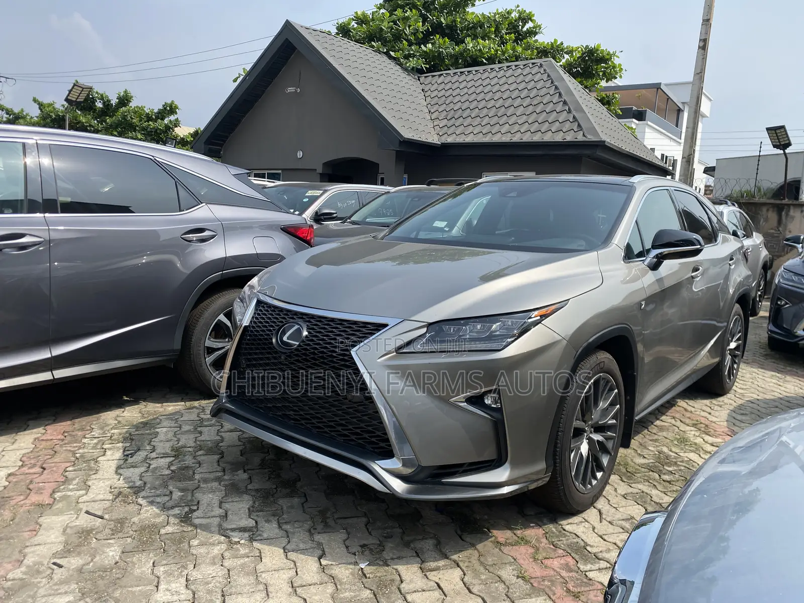 Lexus RX 350 F Sport AWD 2017 Gray