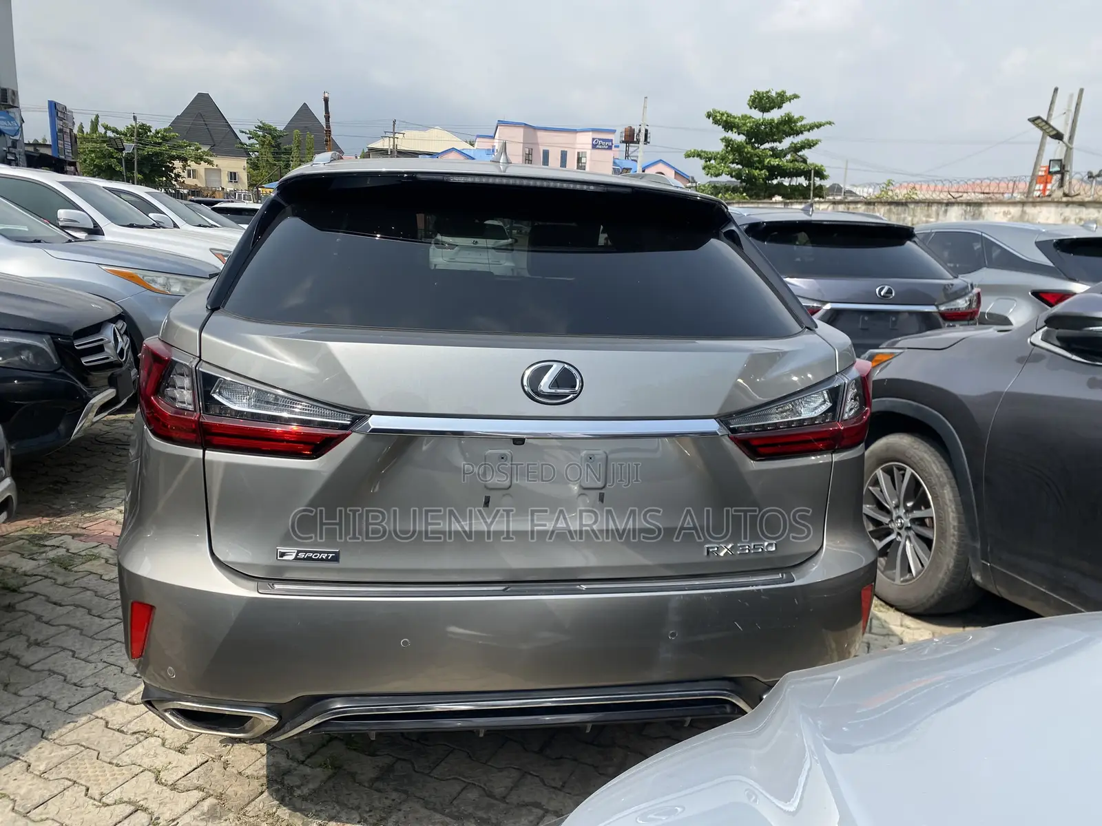Lexus RX 350 F Sport AWD 2017 Gray