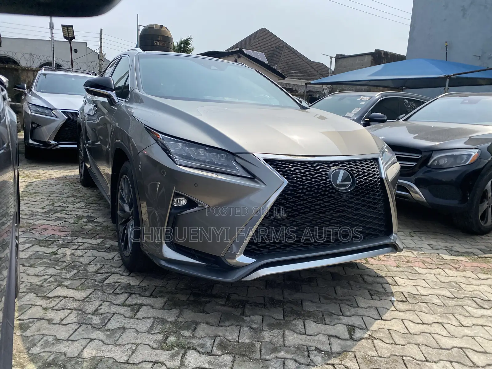 Lexus RX 350 F Sport AWD 2017 Gray