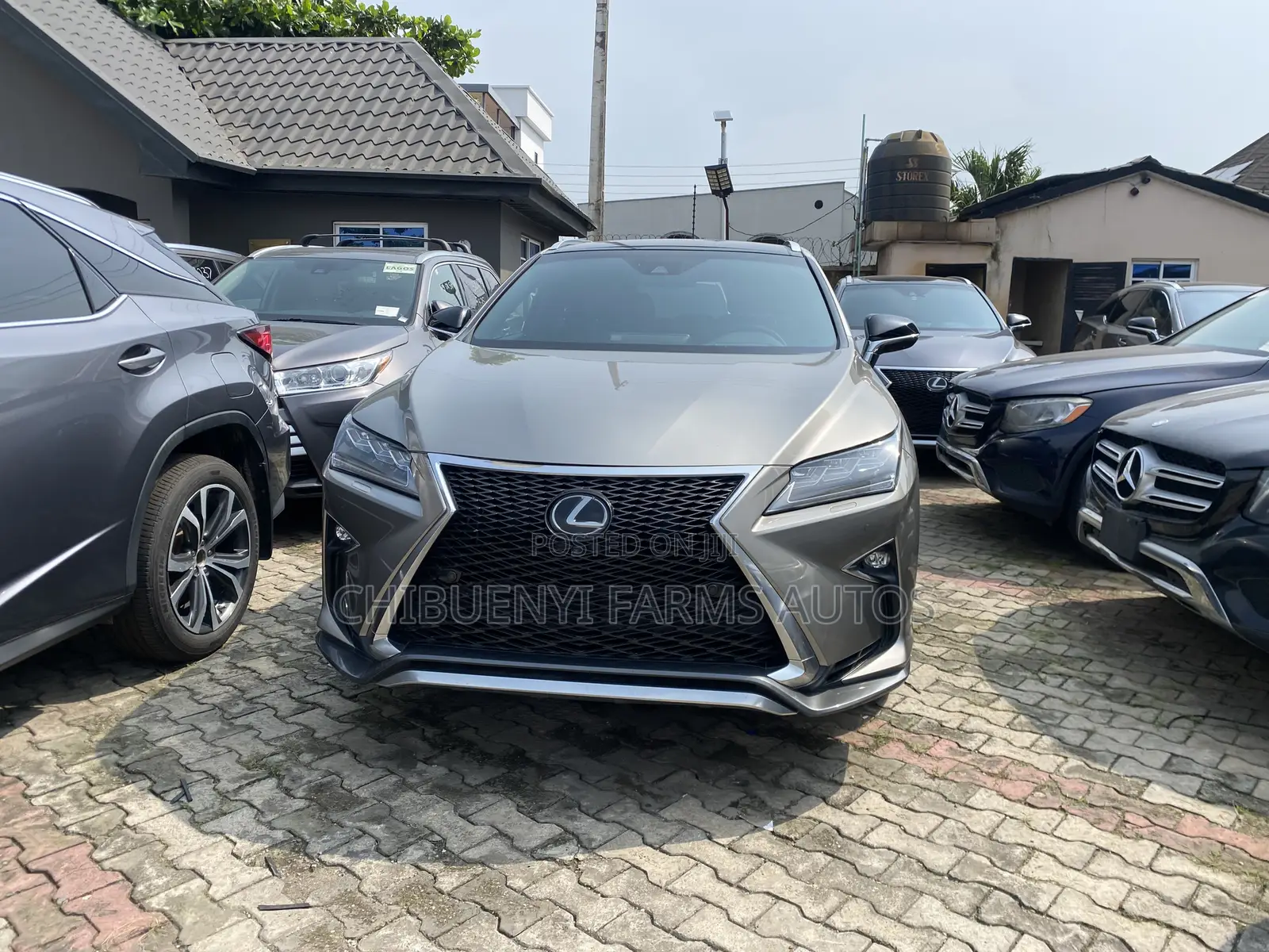 Lexus RX 350 F Sport AWD 2017 Gray