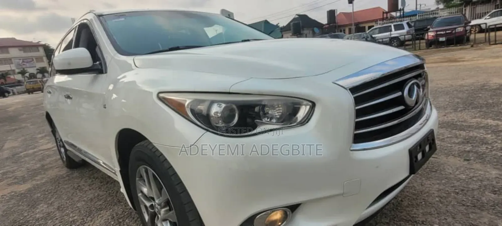 Infiniti QX 2015 White