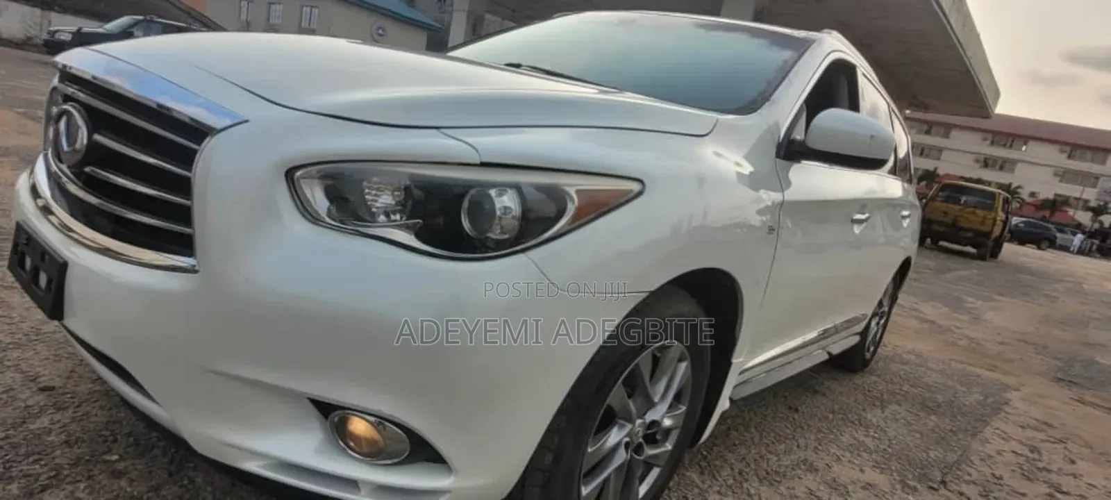 Infiniti QX 2015 White