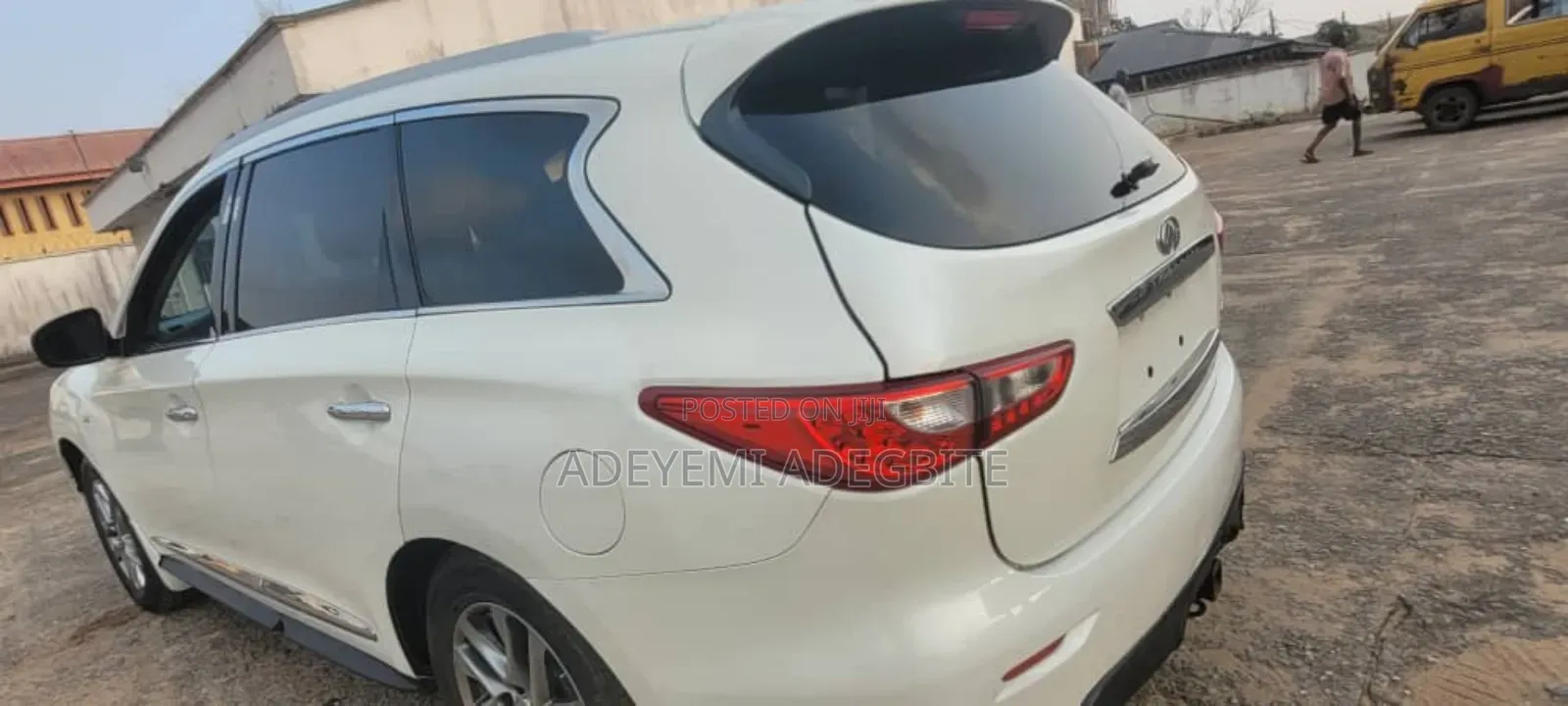 Infiniti QX 2015 White