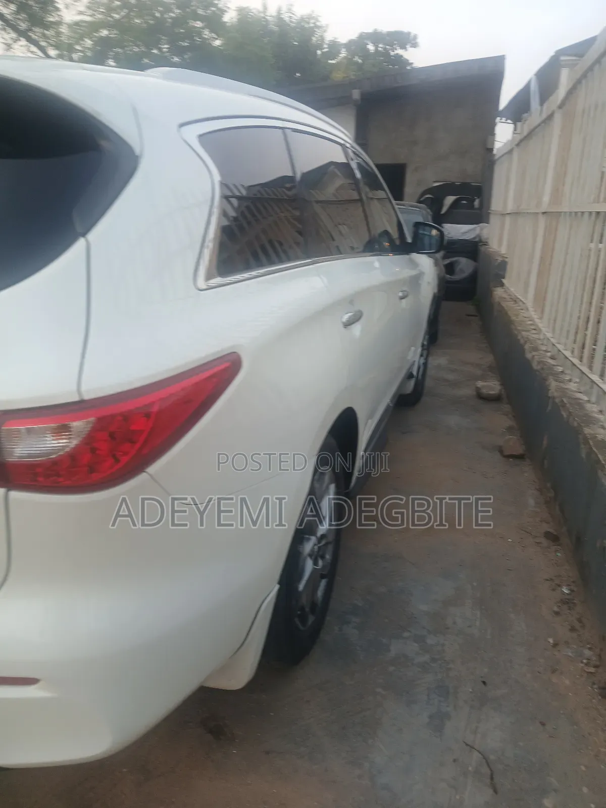 Infiniti QX 2015 White