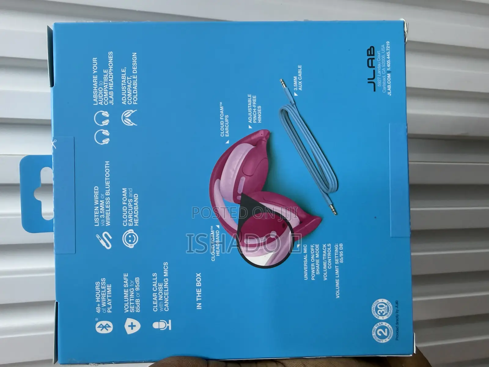 Jlab Jbuddies Pop Wireless Headphones - Pink