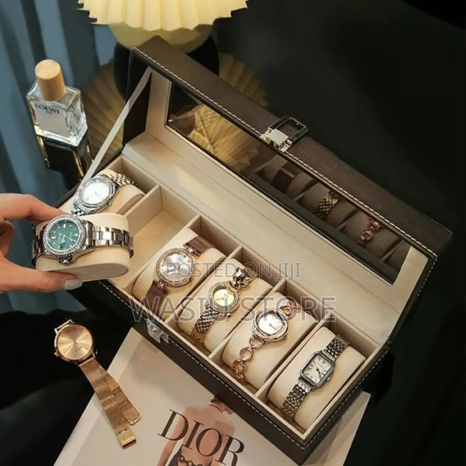 6slots Wristwatch Organizer