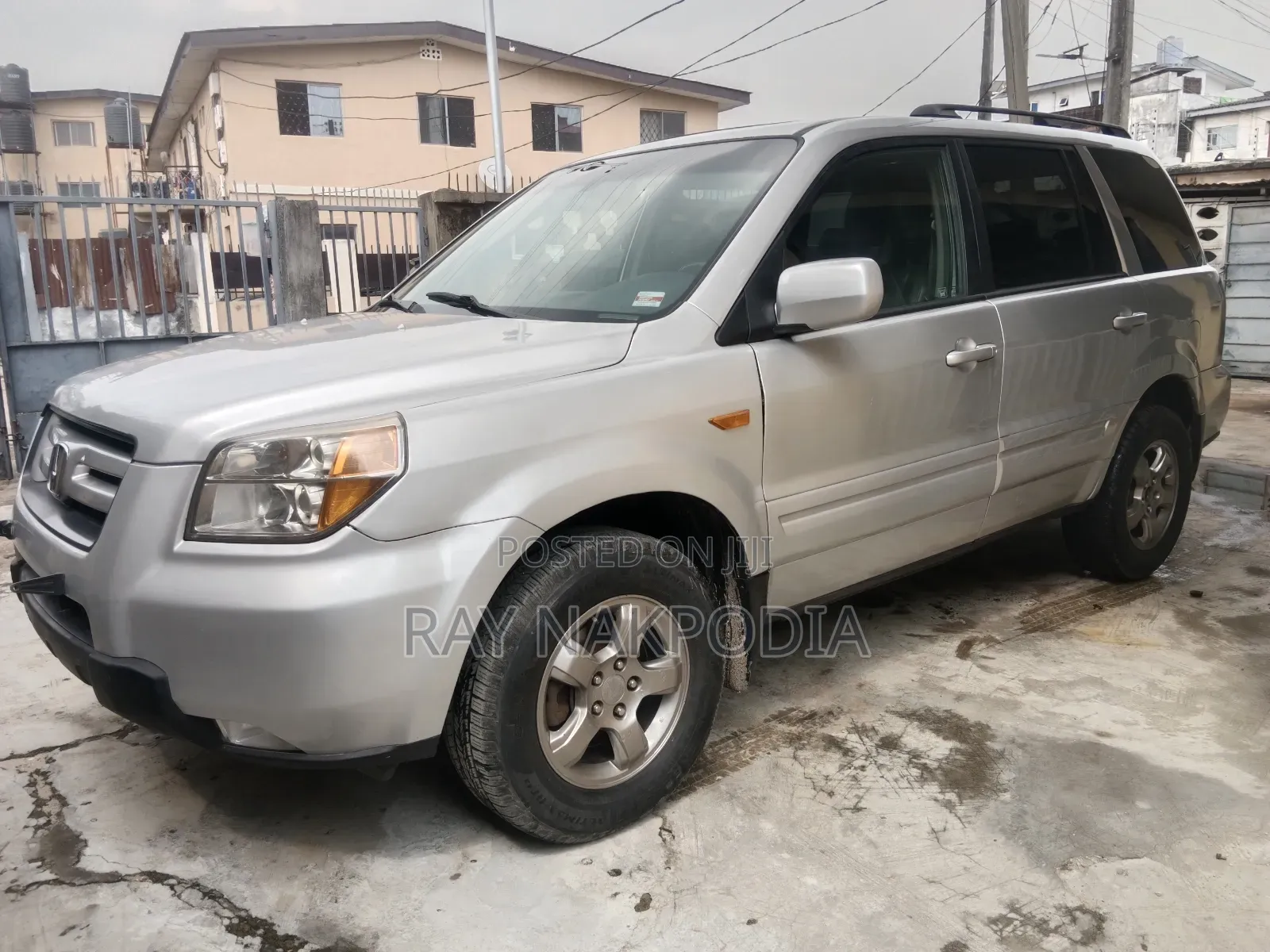 Honda Pilot EX-L 4x4 (3.5L 6cyl 5A) 2008 Silver