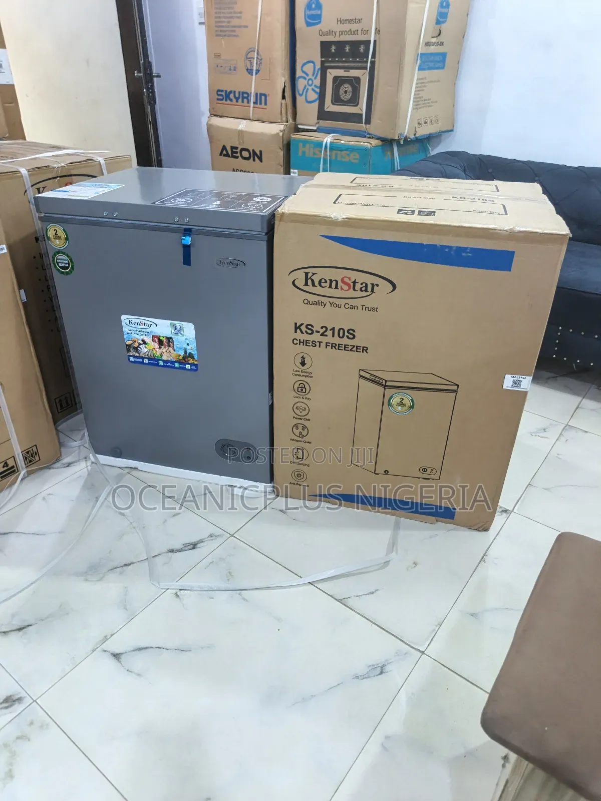 Long-Lasting 150l Kenstar Chest Freezer