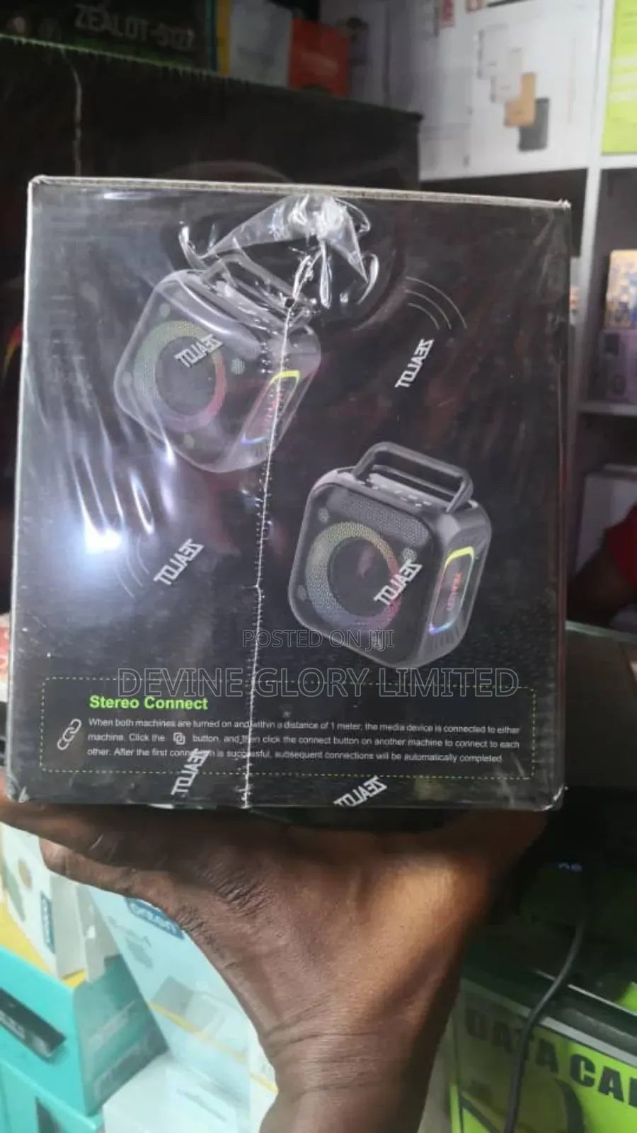 Zealot Pt01 Bluetooth Speaker 30w Bass RGB Ipx6