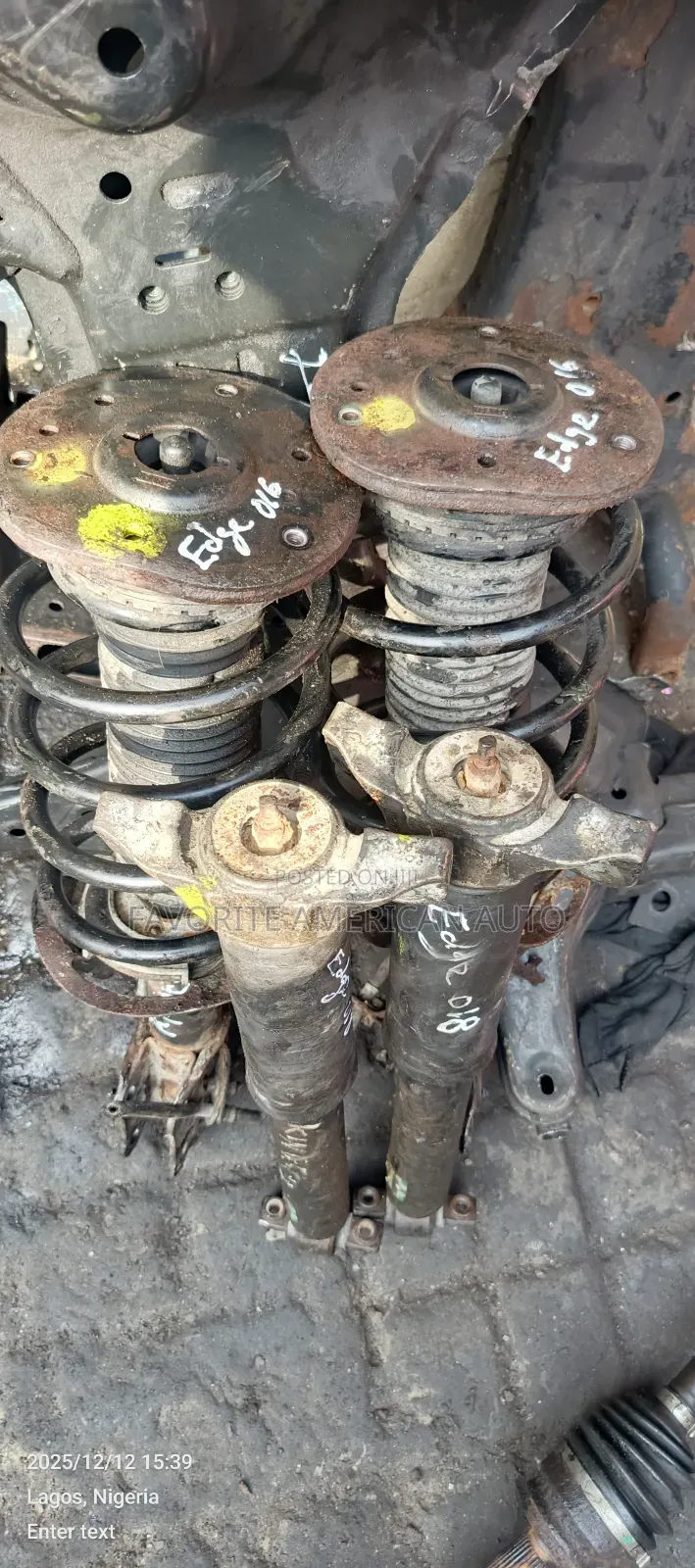 Steering Rack Ford Edge 2018 Model