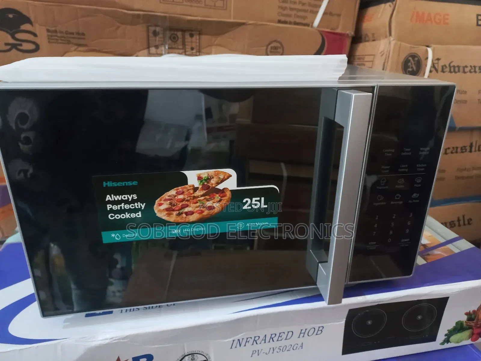 New Hisense 25l Digital Display Microwave