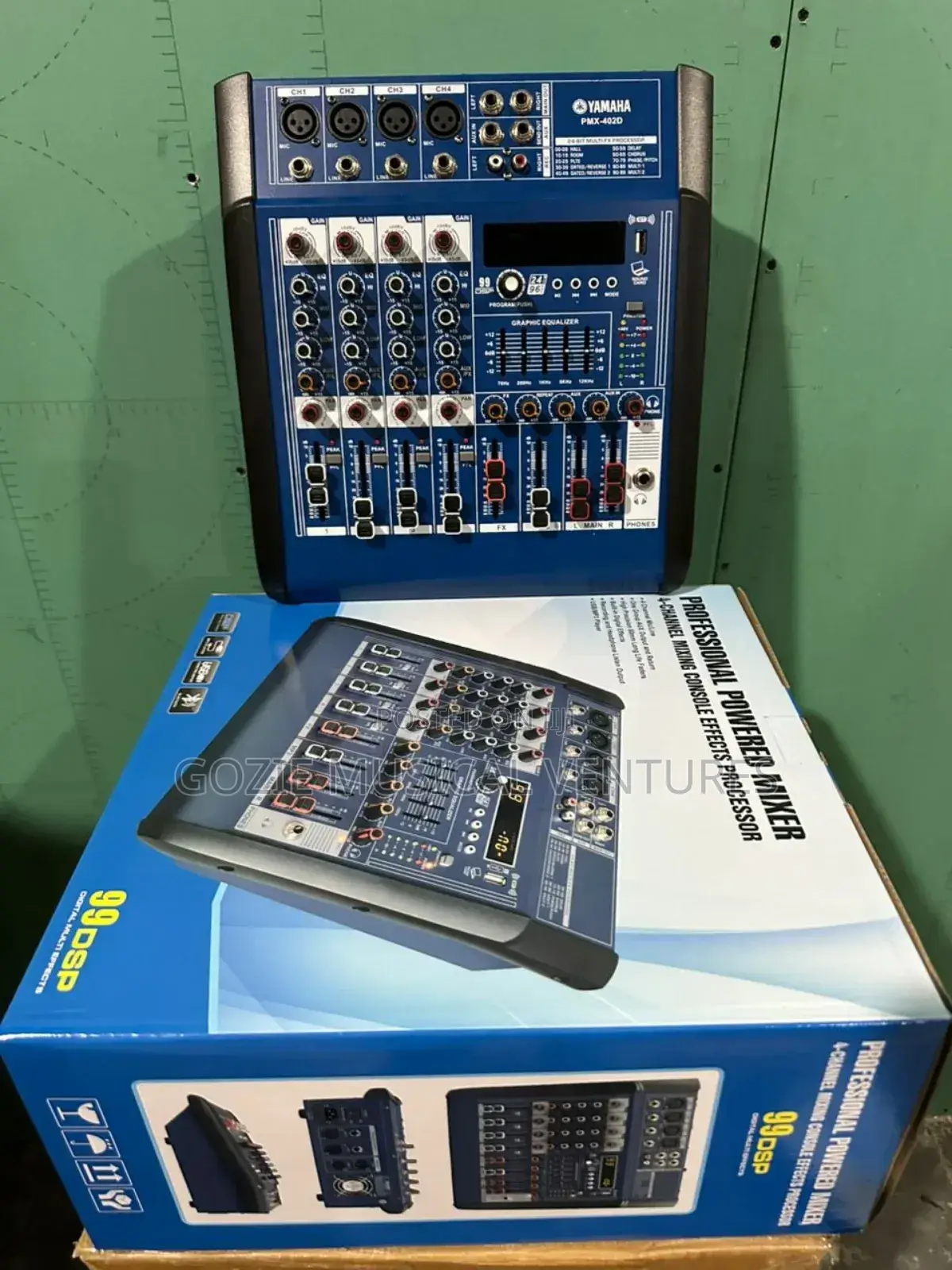 Yamaha Powered Mixer 4 Channel With Amazing.