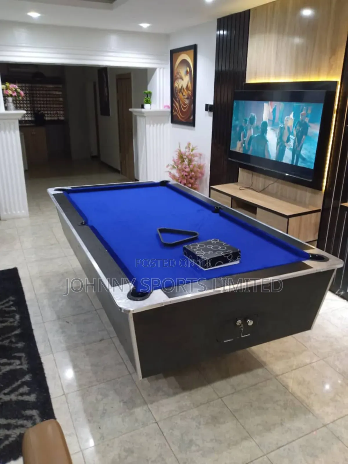 7ft HDF Snooker Board With Complete Accessories