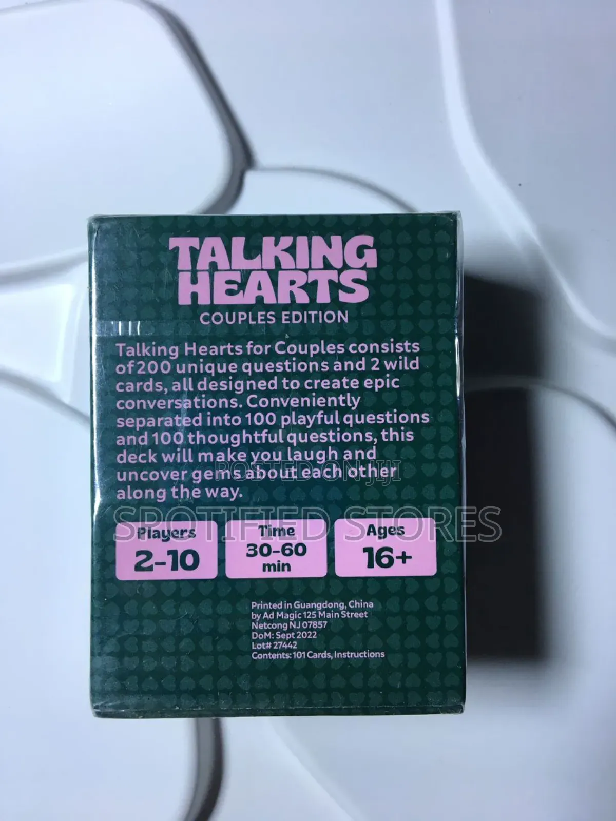 Talking Hearts Card Games