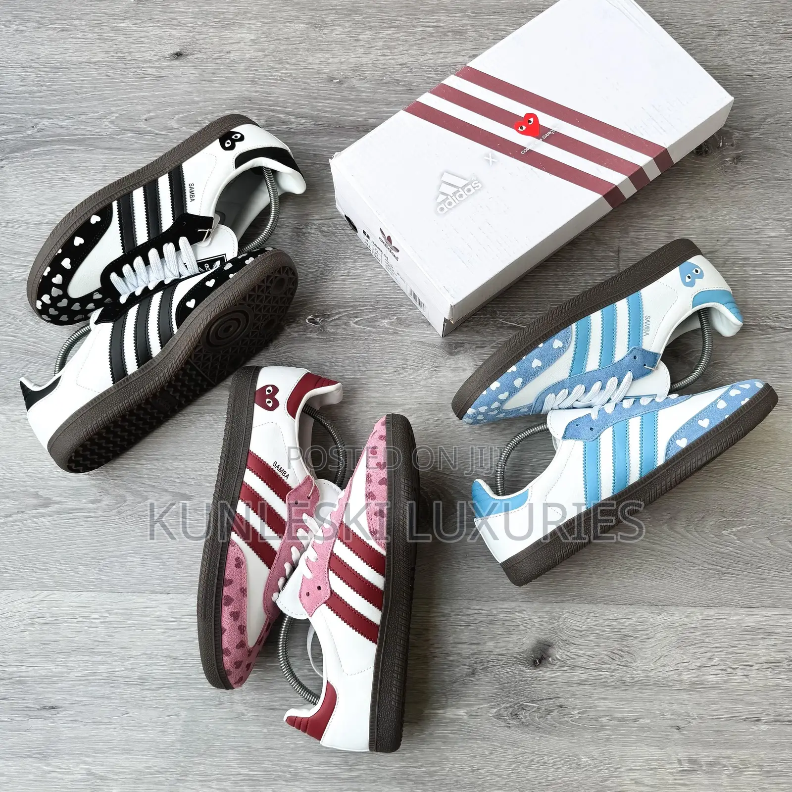 Original Adidas Samba X Cdg Play Sneakers