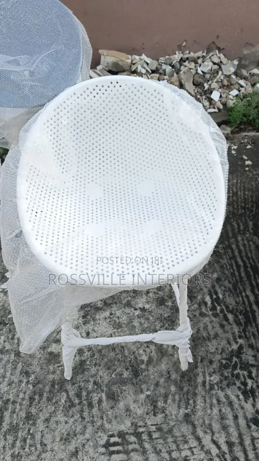 Moulded Plastic Bar Stool